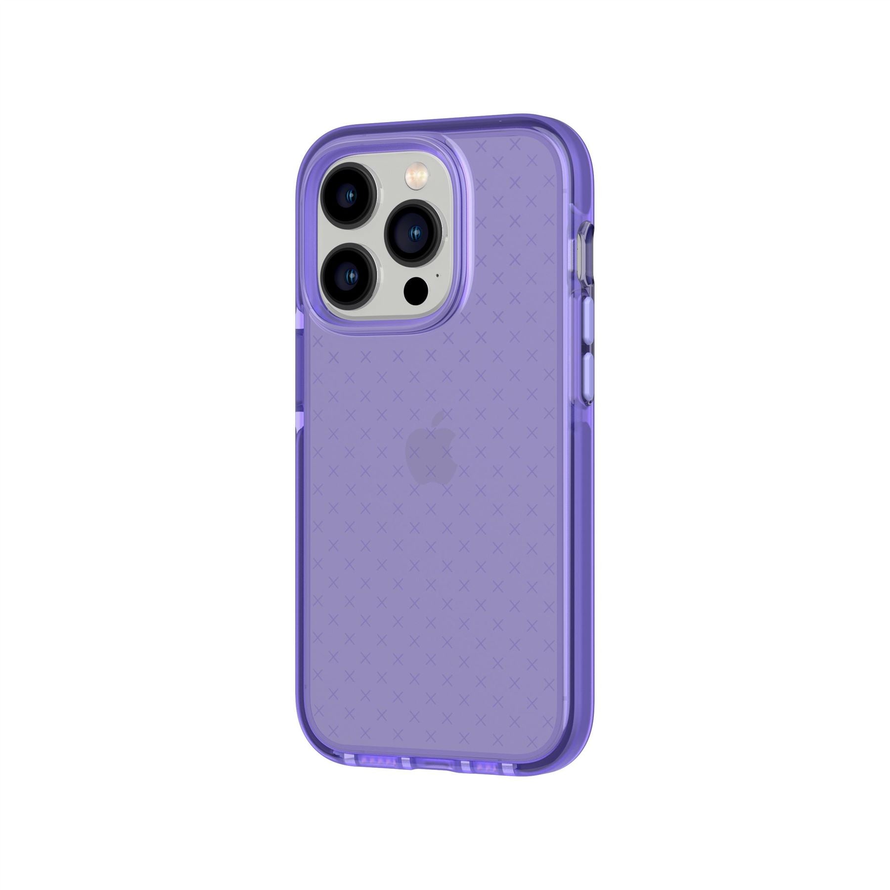 Tech21 EvoCheck iPhone 14 Pro Hülle Wondrous Purple 16ft