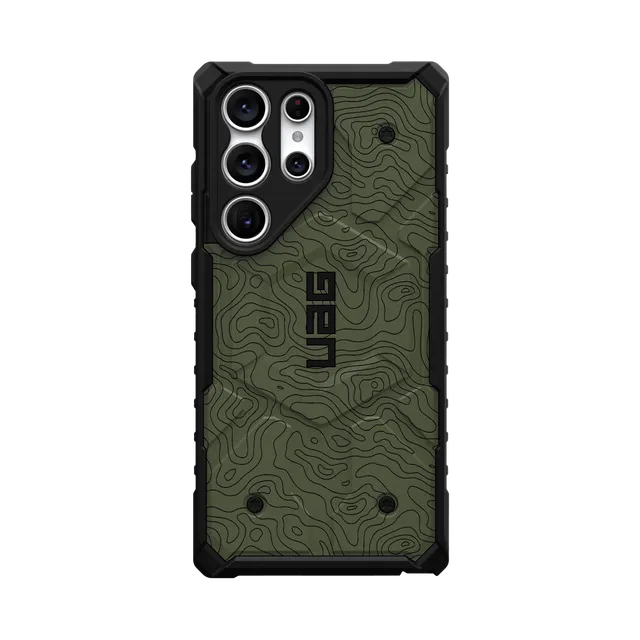 UAG Pathfinder Galaxy S25 Ultra Hülle OD Green stoßfest