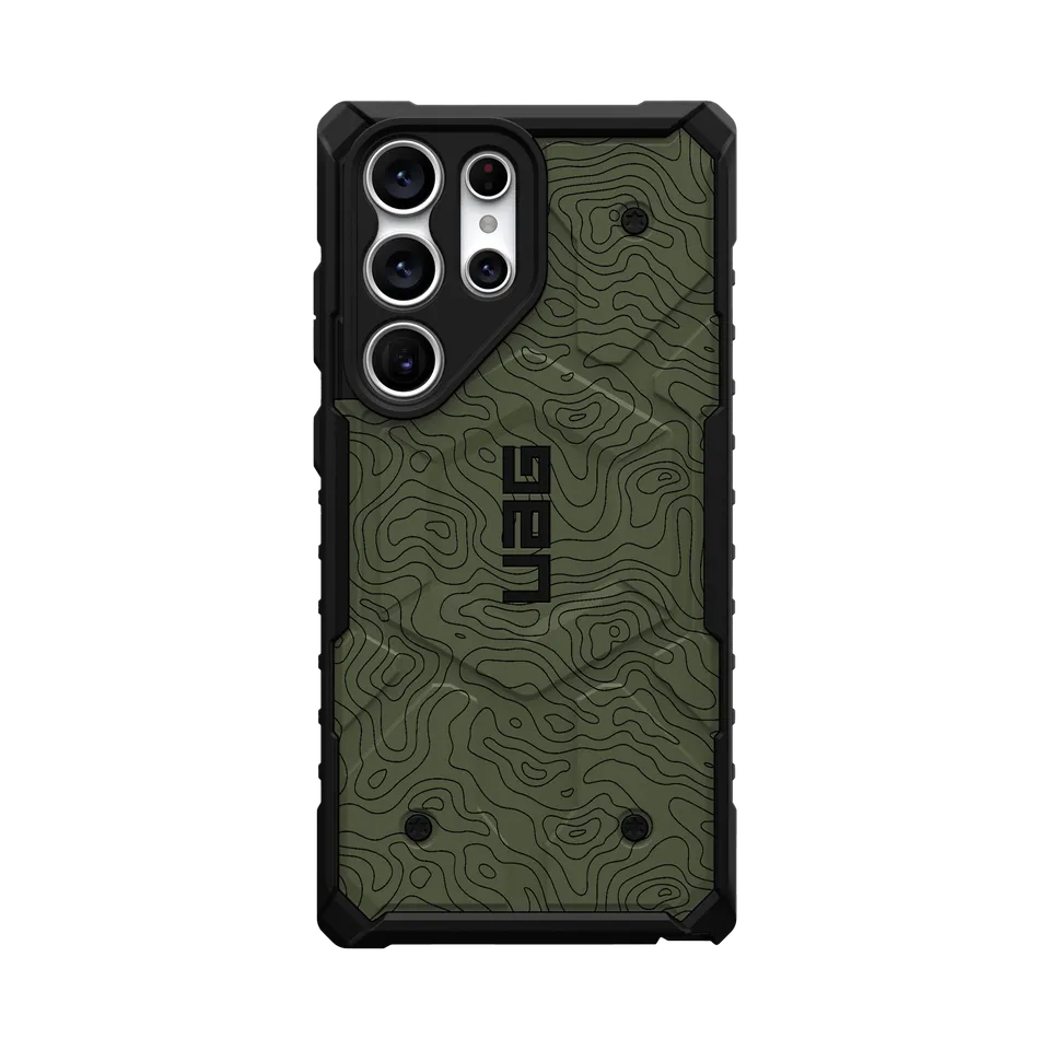 UAG Pathfinder Galaxy S25 Ultra Hülle OD Green stoßfest