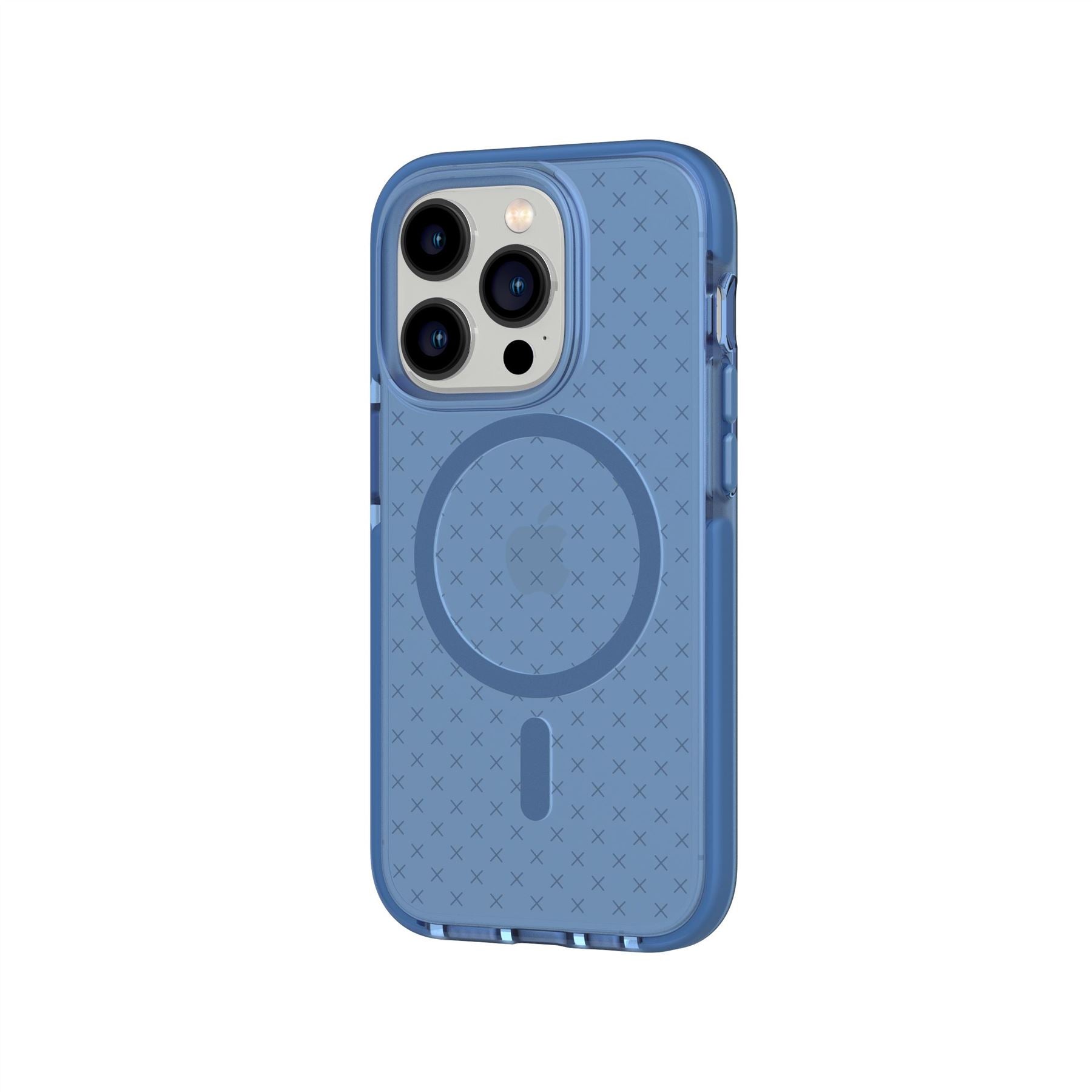 Tech21 EvoCheck iPhone 14 Pro Hülle MagSafe tranquil blue