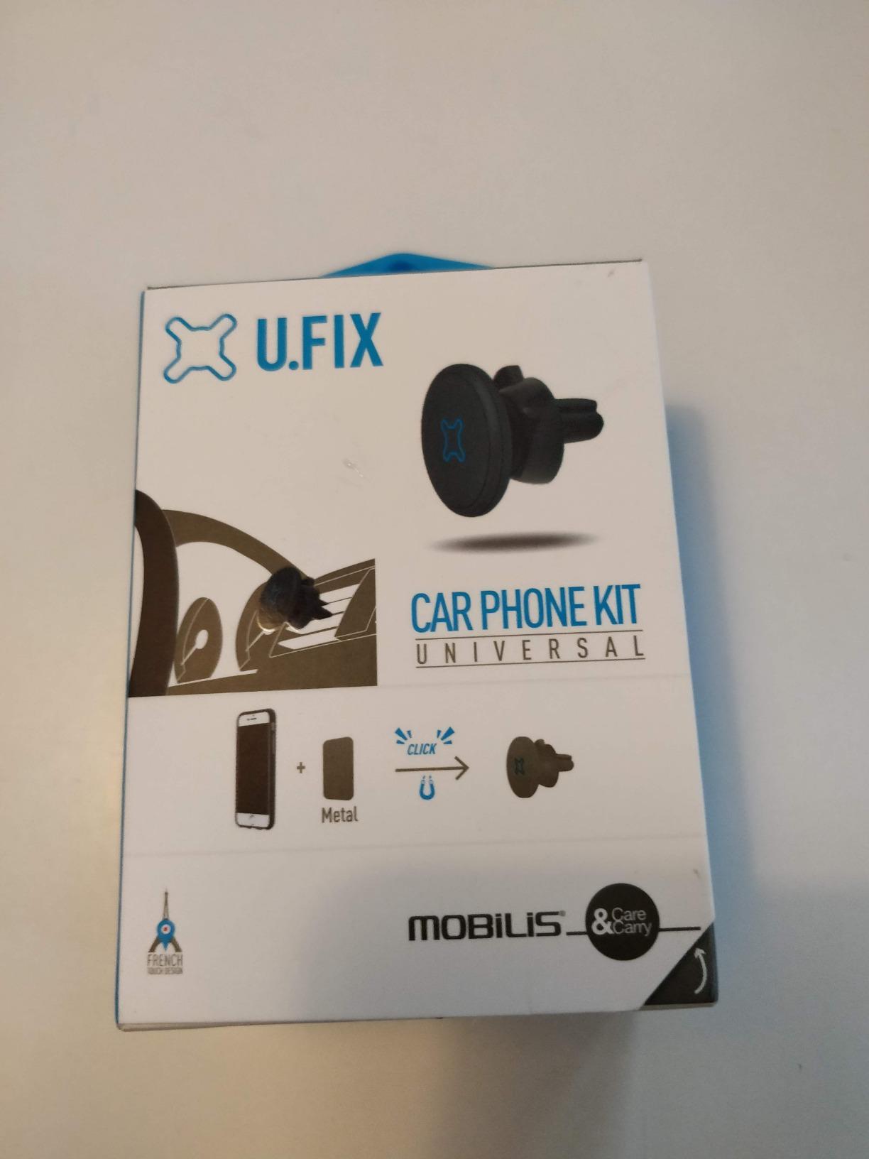 Mobilis KFZ Kit Lüftungsgitter Halterung QuickLock Magnet