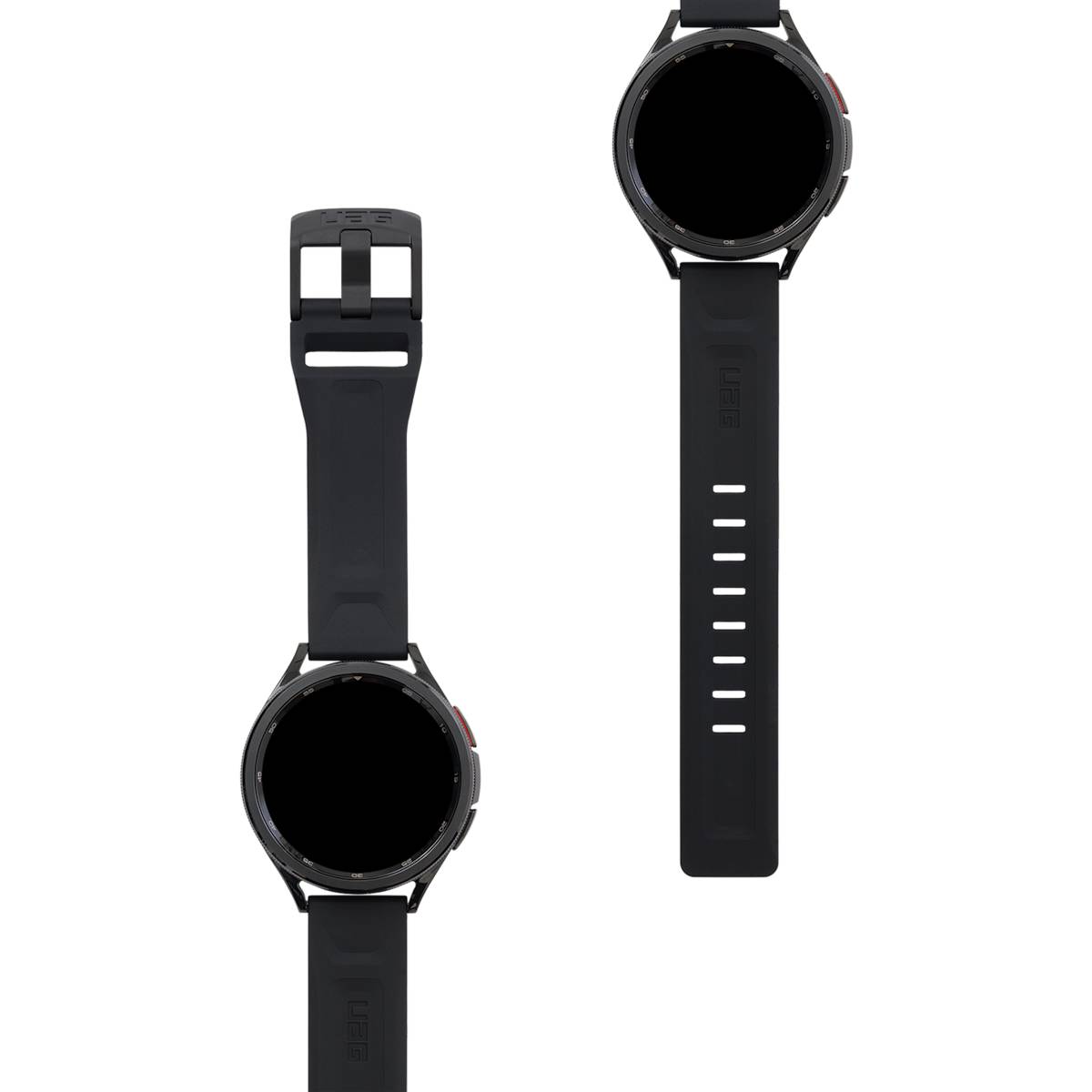 UAG Scout Galaxy Watch Uhrenarmband Robust Schwarz