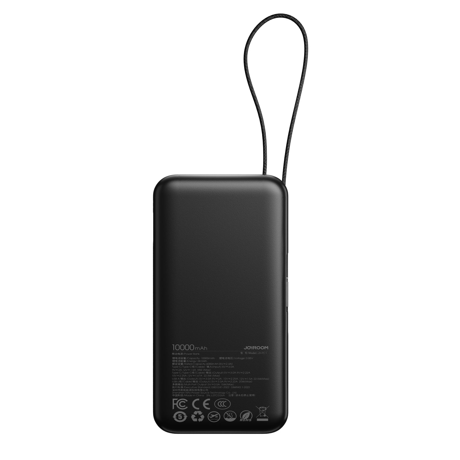 JOYROOM JR-PC2 20000mAh Powerbank 22.5W 3 Kabel
