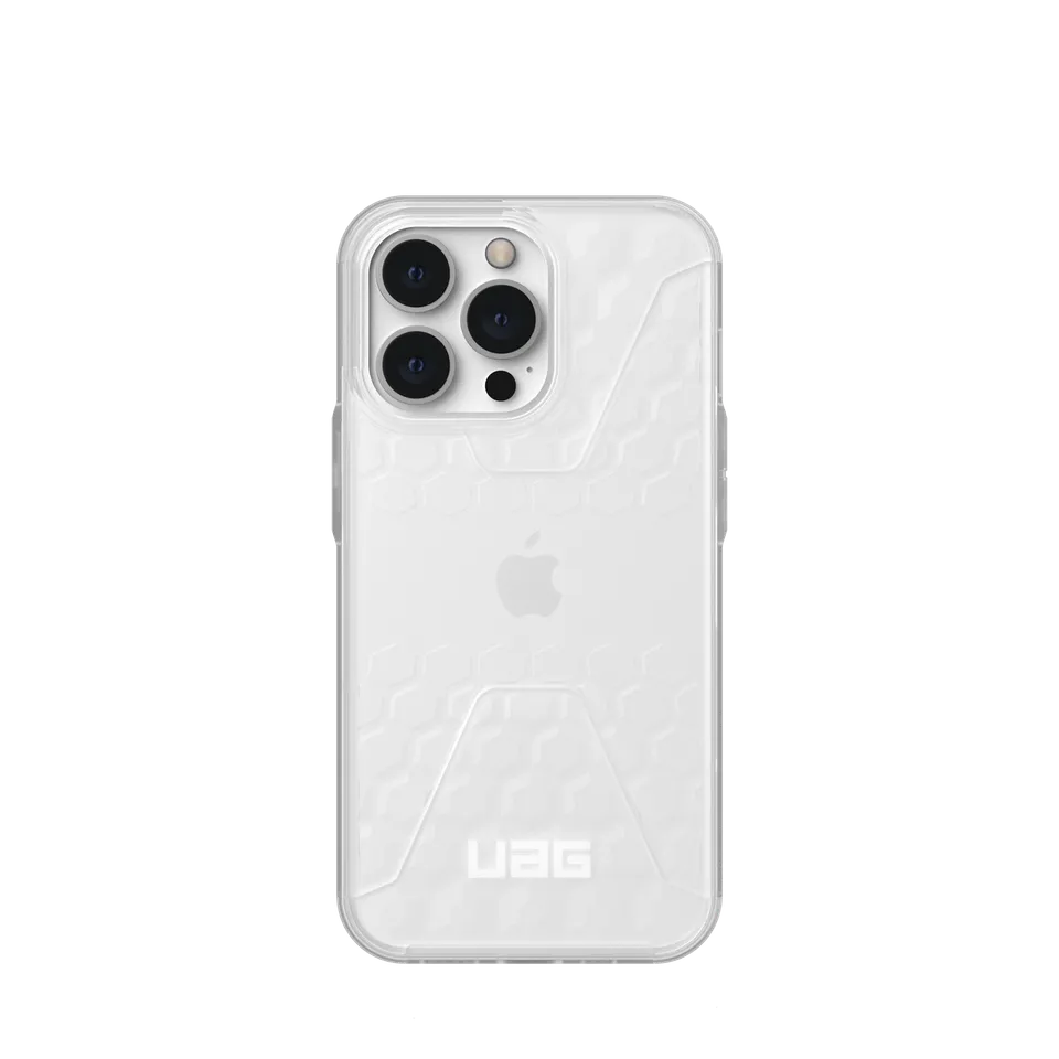 UAG Civilian iPhone 13 Pro Hülle Frosted Ice transparent