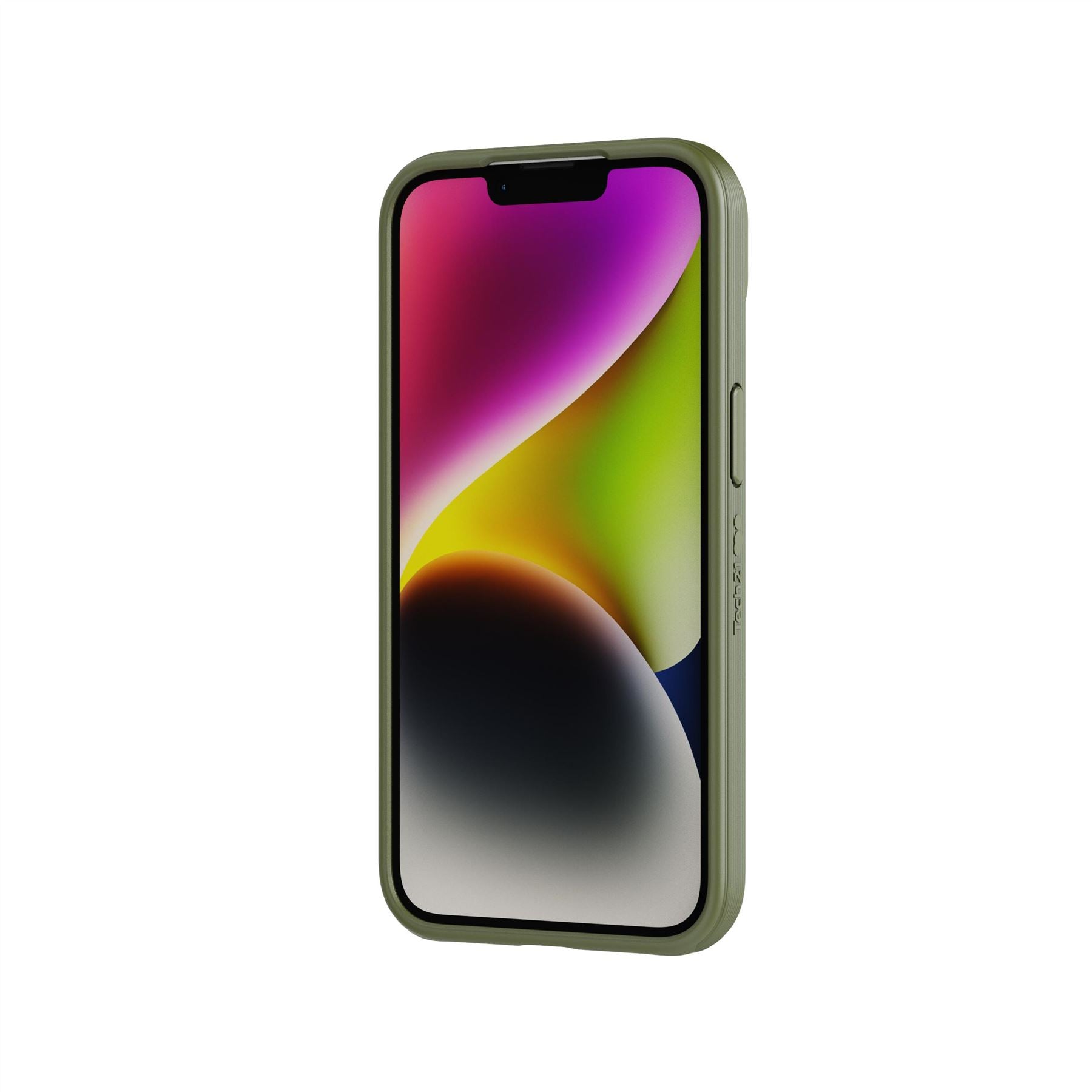 Tech21 Recovrd MagSafe iPhone Hülle Khaki Stoßschutz