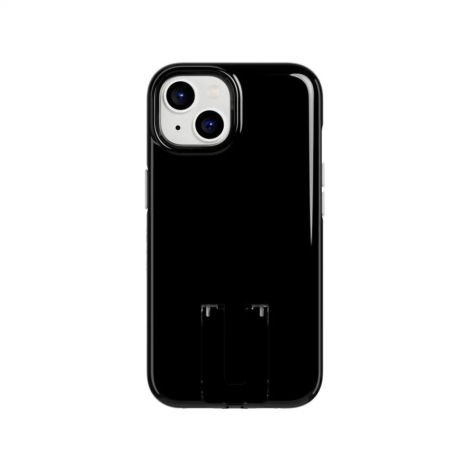Tech21 EvoCrystal Kick iPhone 13-15 Handyhülle Schwarz
