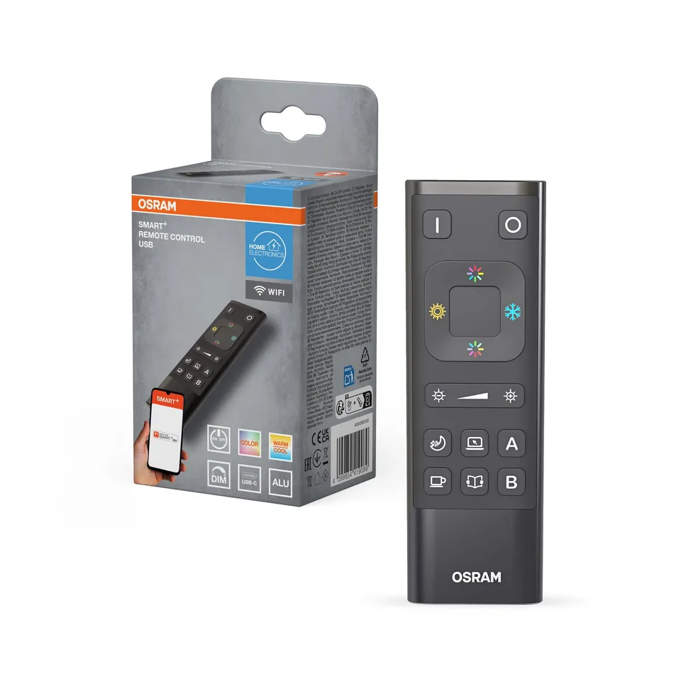 OSRAM SMART+ WIFI Fernbedienung schwarz USB-C dimmbar