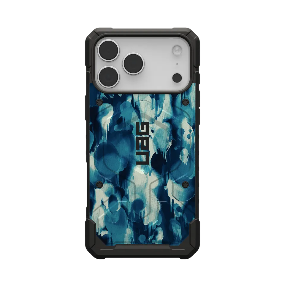 UAG Pathfinder iPhone 17 Pro Max Handyhülle Painted Blue MagSafe