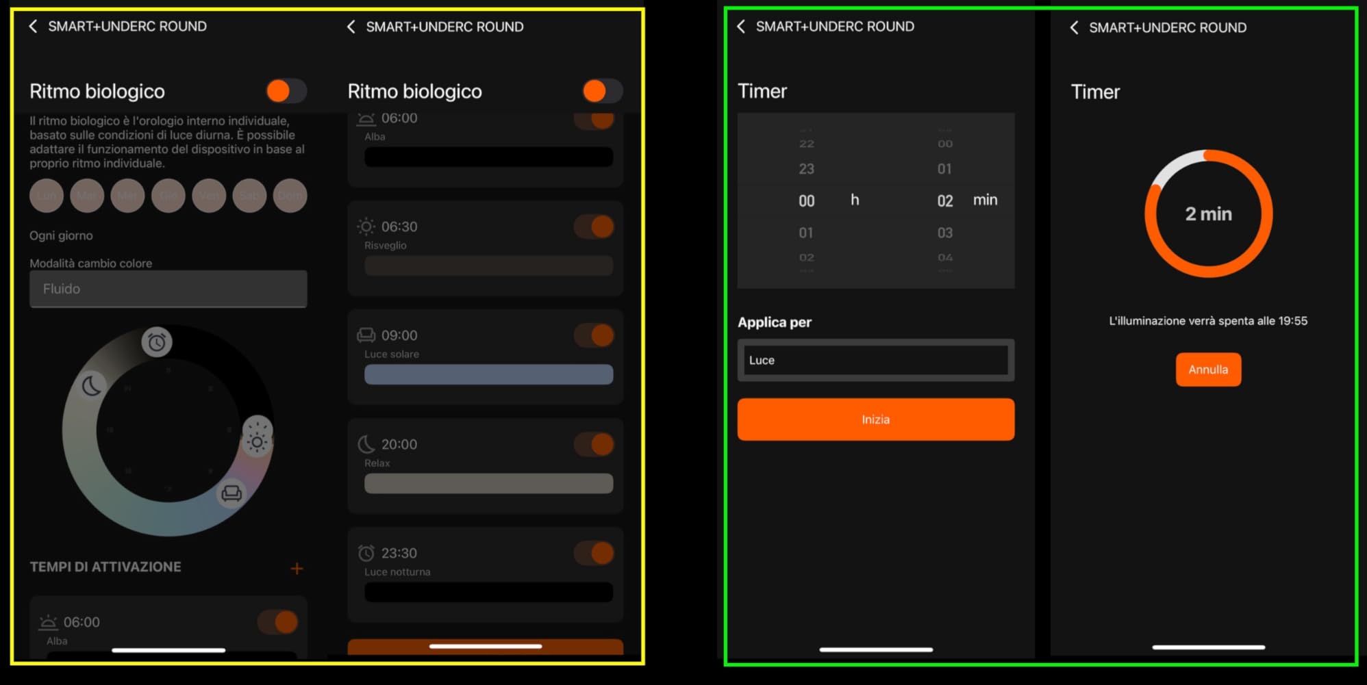 OSRAM SMART+ WiFi Unterschrankleuchte Basis Round weiß