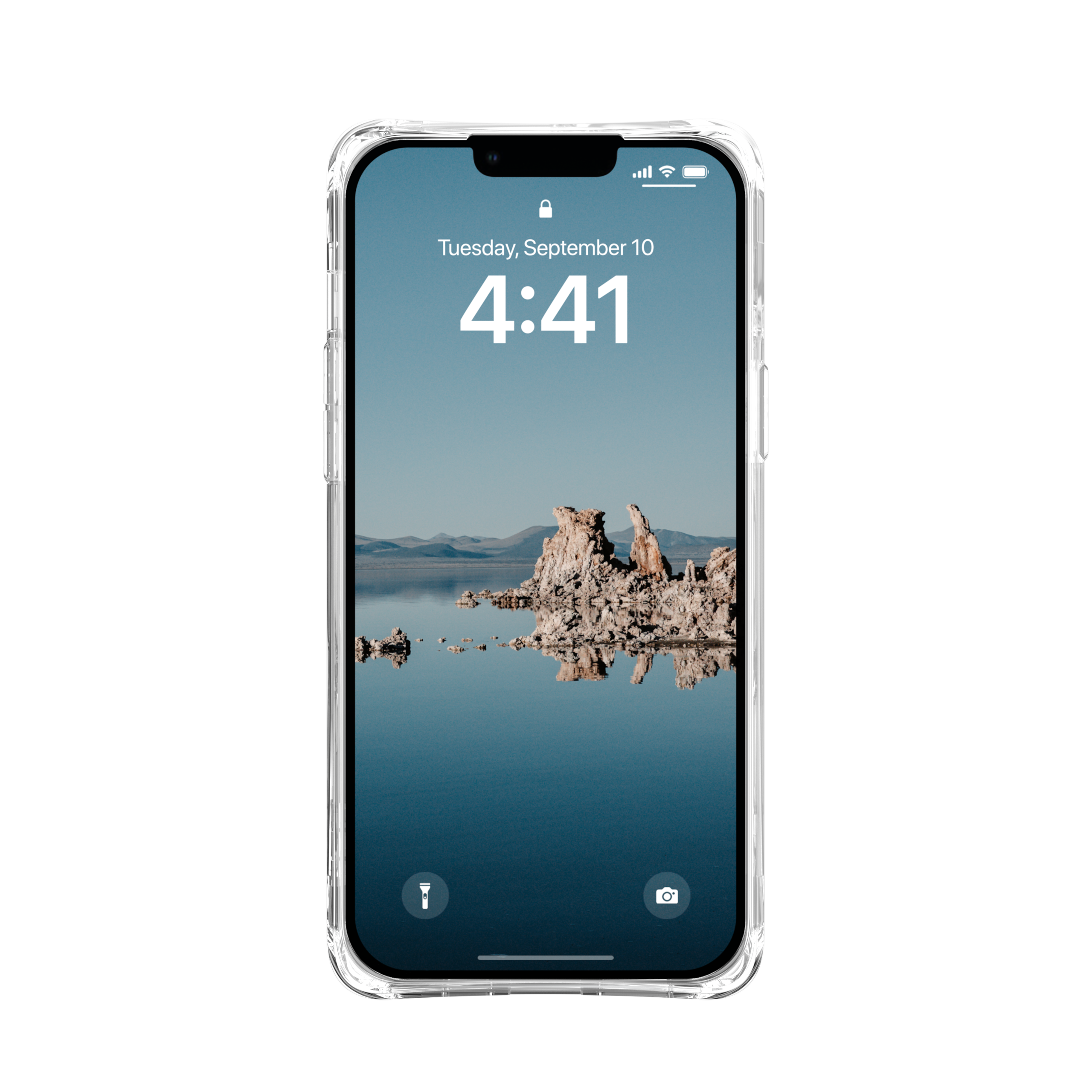 UAG Plyo iPhone 14 Plus Hülle klar MagSafe