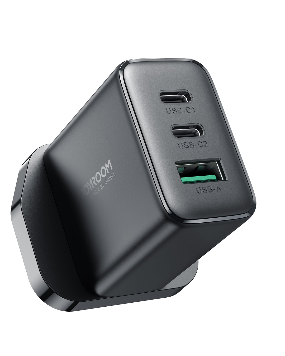 JOYROOM JR-TCF10 32W Schnellladegerät Schwarz 3-Port