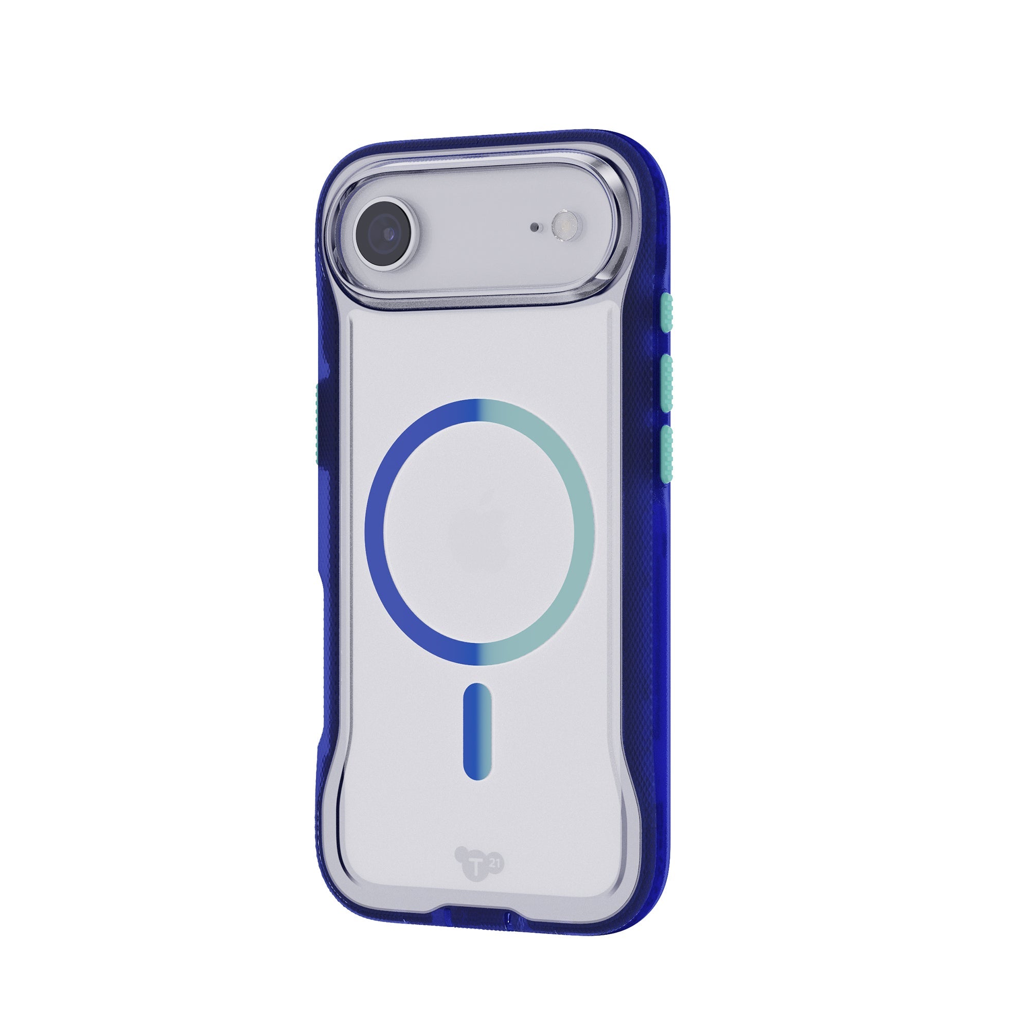 Tech21 EvoPro iPhone Air Handyhülle Electric Blue/Jelly Mint