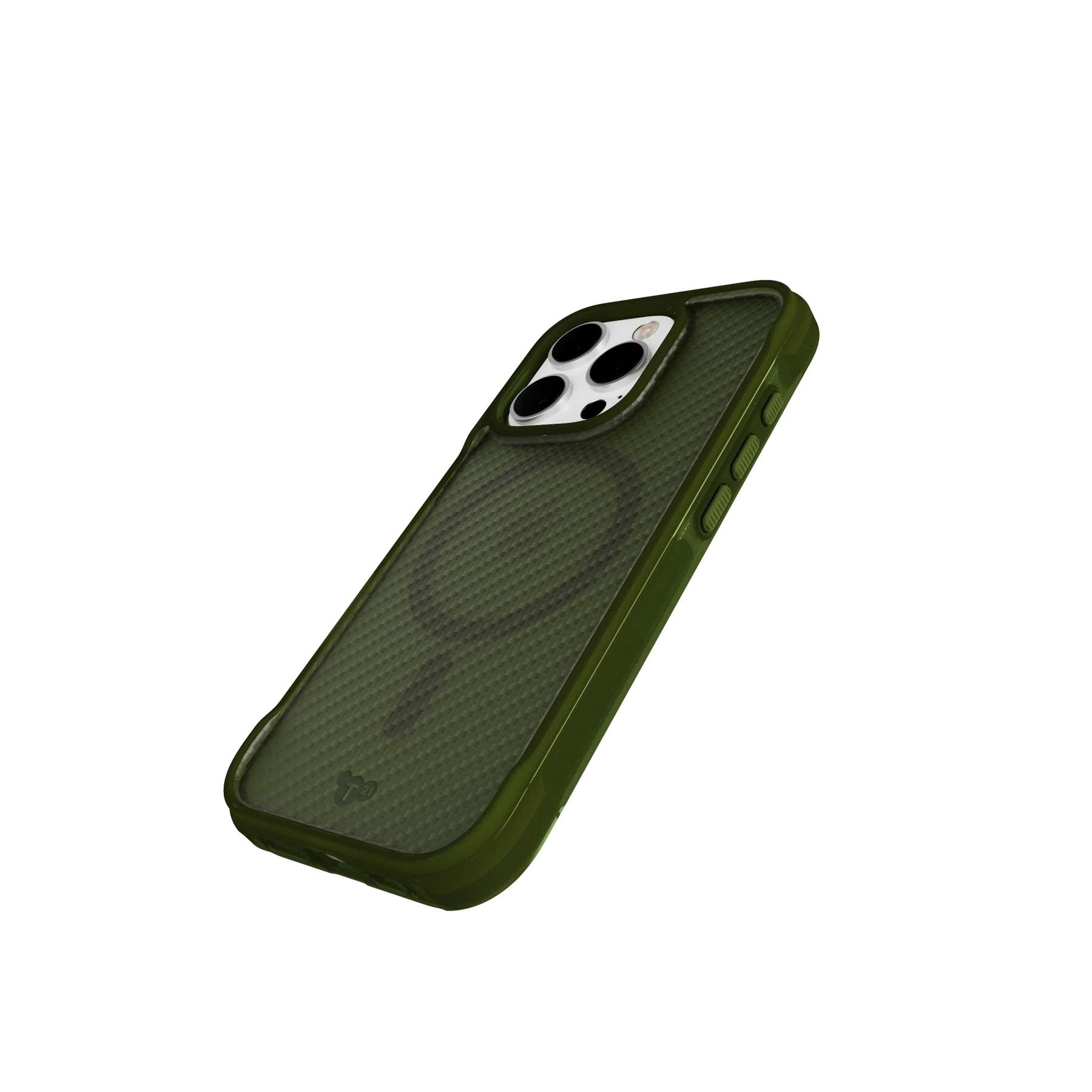 Tech21 EvoArmor iPhone 16 Pro Handyhülle Grün MagSafe