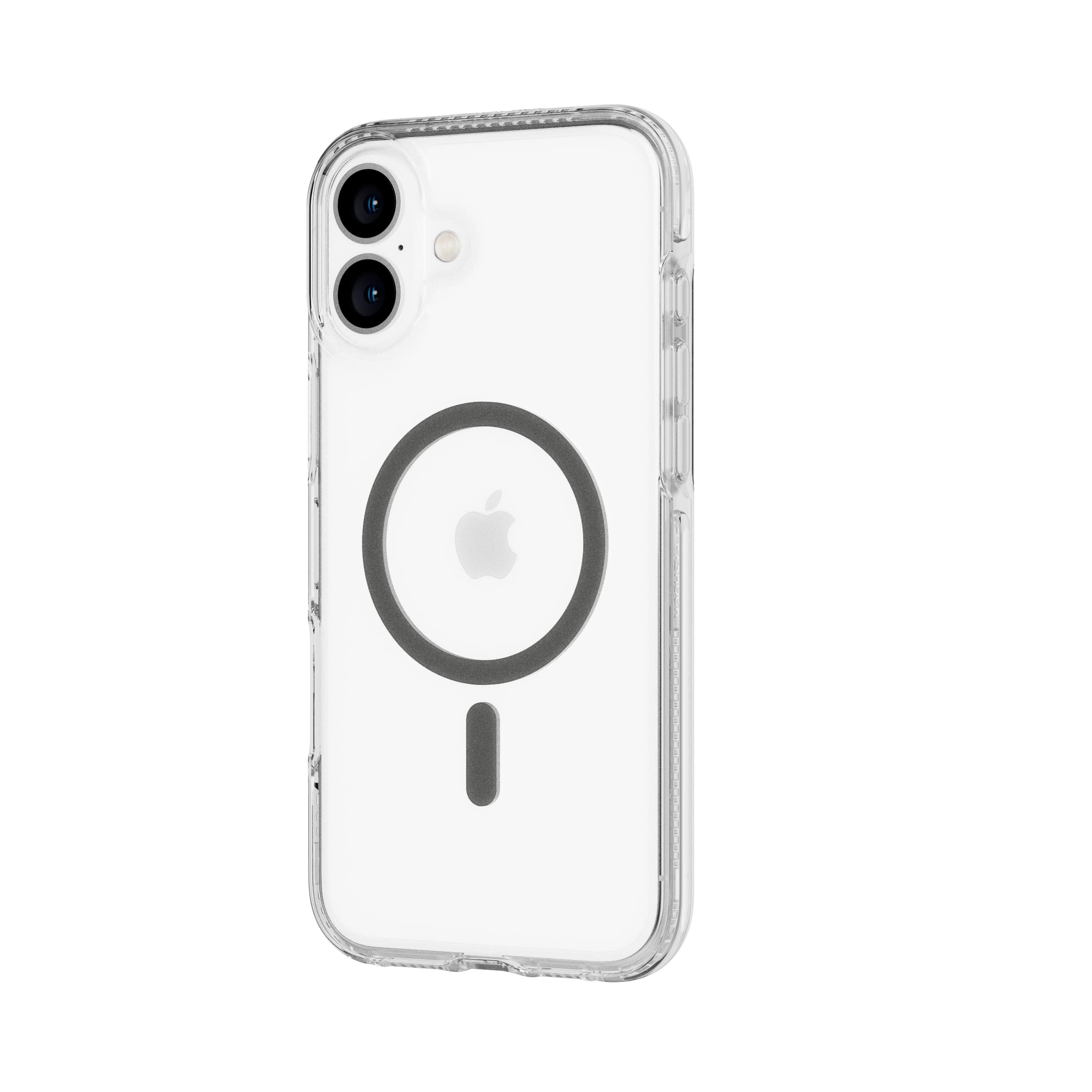 Tech21 FlexQuartz iPhone 16 Plus Handyhülle Space Grey MagSafe