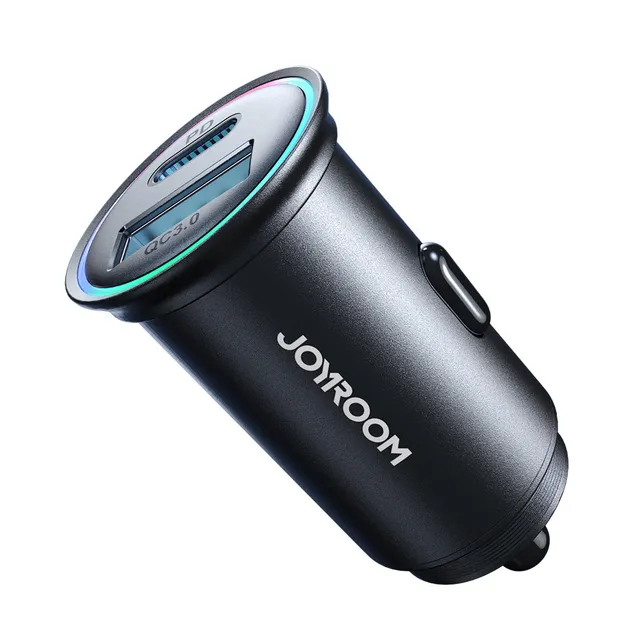 JOYROOM JR-CCN04 Auto Ladegerät 60W Metall Schwarz USB-C