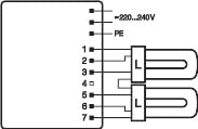 ams OSRAM POWERTRONIC QT-M 2x26-42 EVG Vorschaltgerät