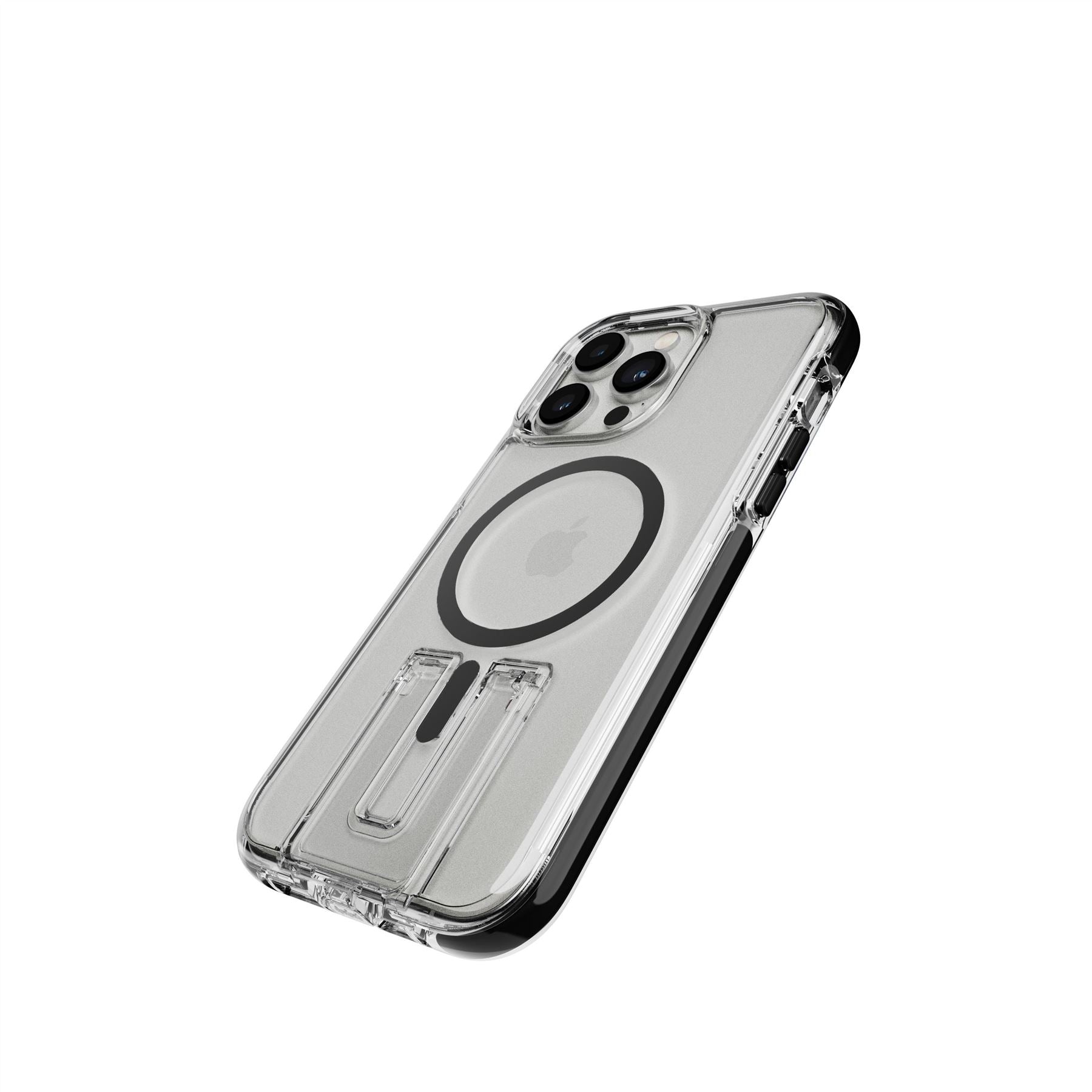 Tech21 EvoCrystal Kick Handyhülle Clear Black iPhone 14 Pro Max