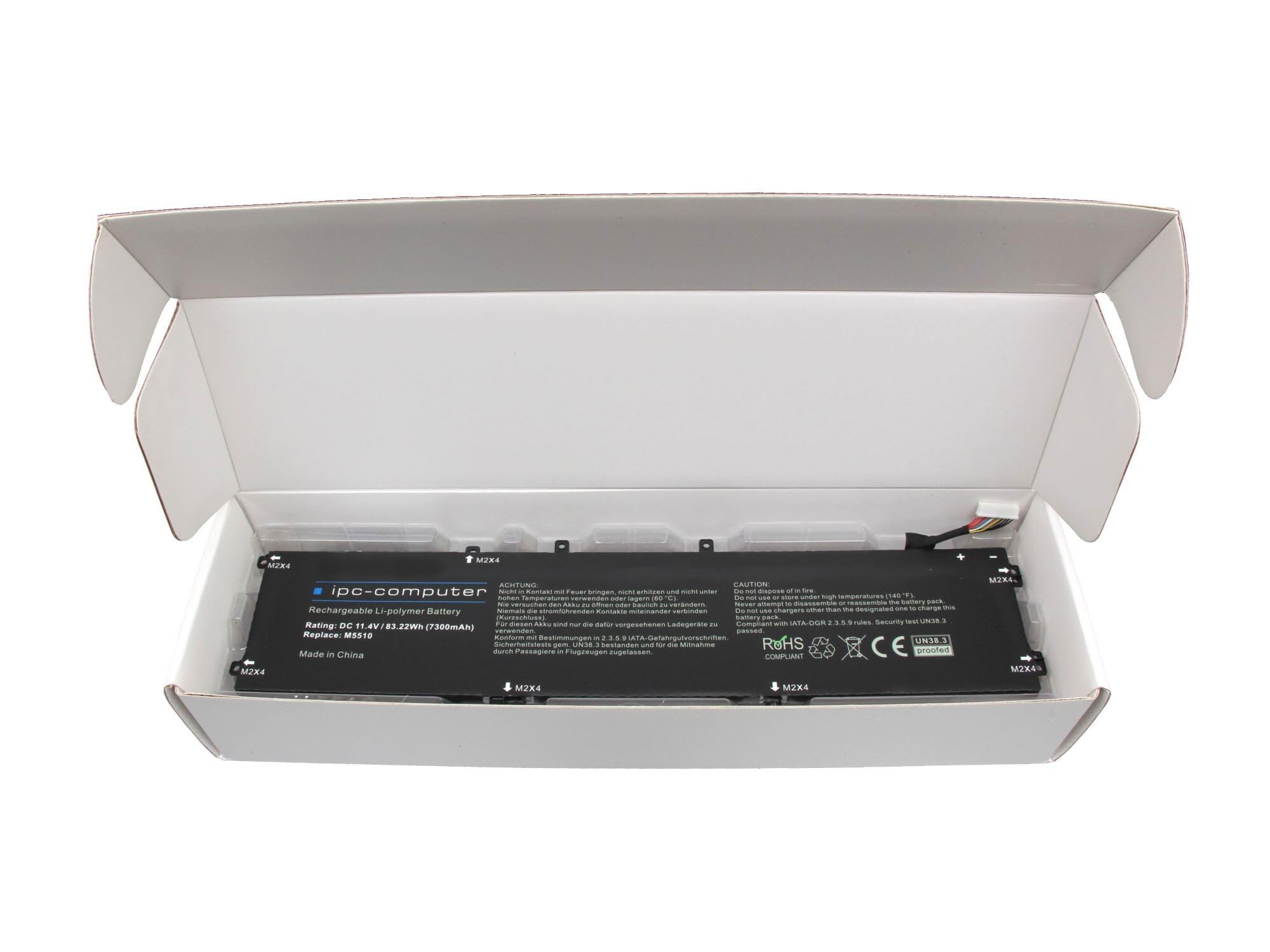 IPC-Computer 62MJV Akku 83,22Wh lang schwarz