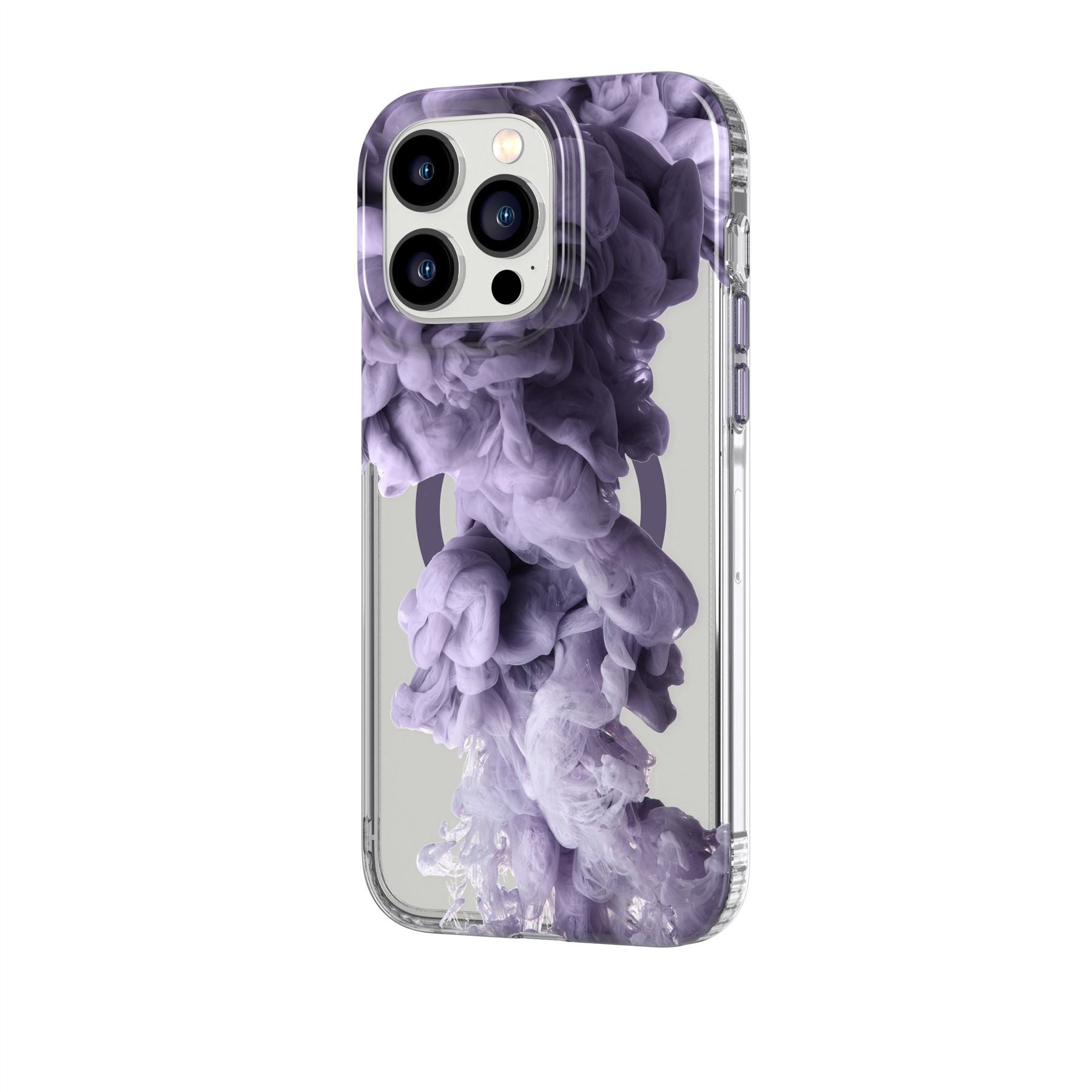 Tech21 EvoArt iPhone 14 Pro Max Hülle Clouded Dusk MagSafe