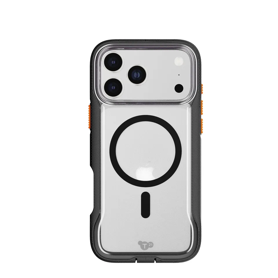 Tech21 EvoPro MagSafe iPhone 17 Pro Max Hülle Clear/Black 10m