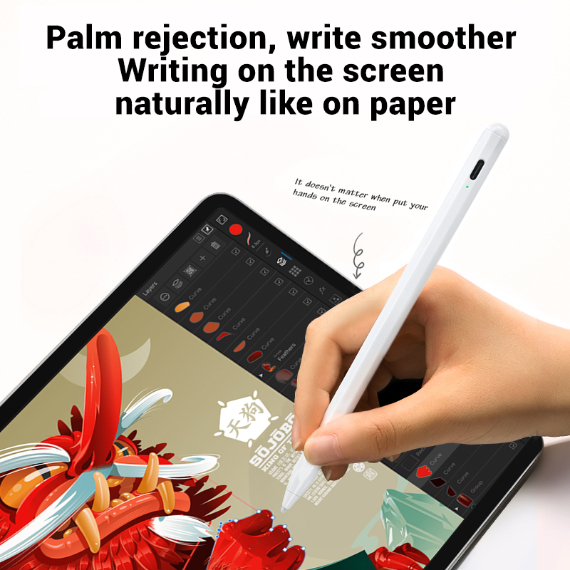 JOYROOM K12 Stylus Pen Touchscreen Weiß iPad Android