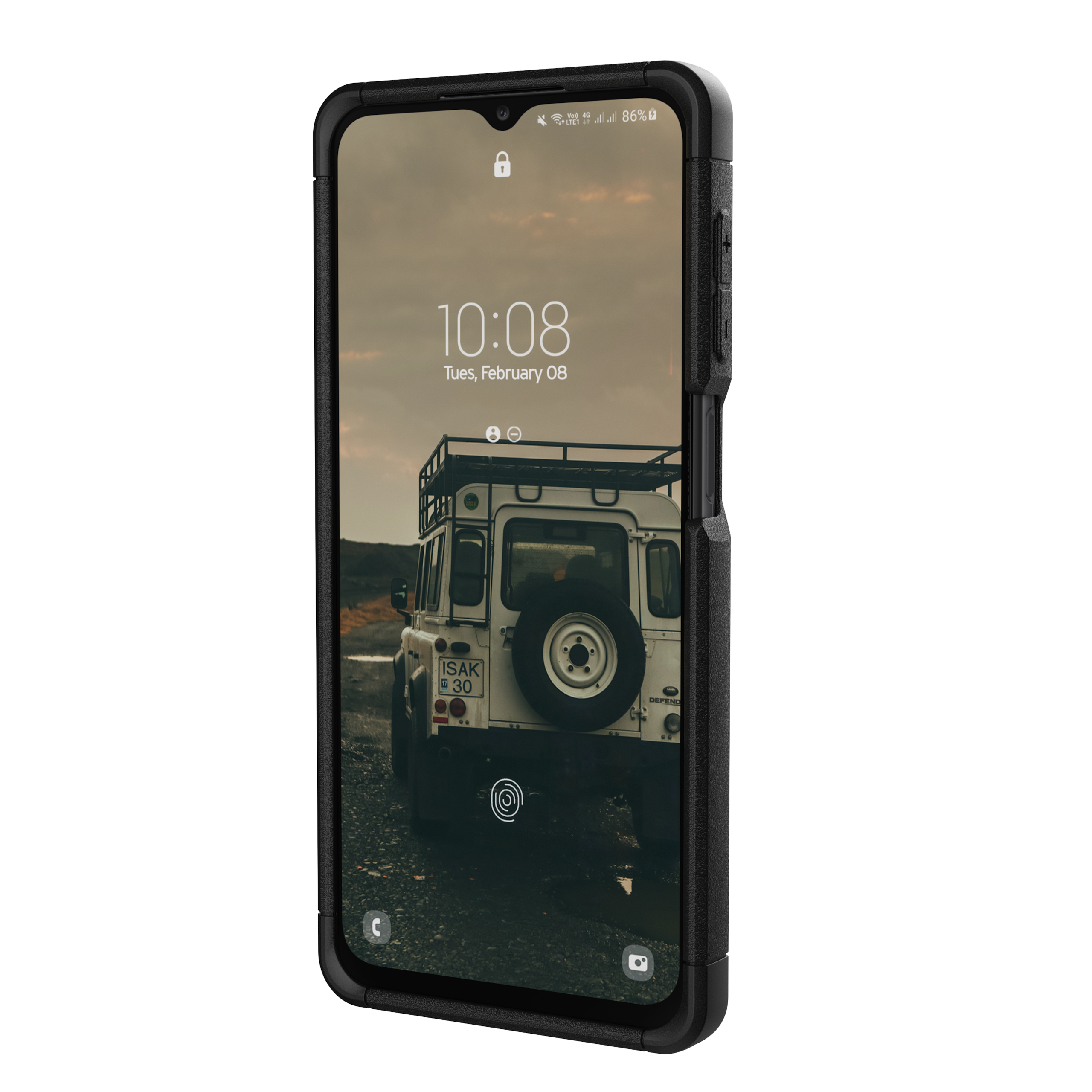 UAG Scout Handyhülle Galaxy A23 4G SM-A235 stoßfest schwarz