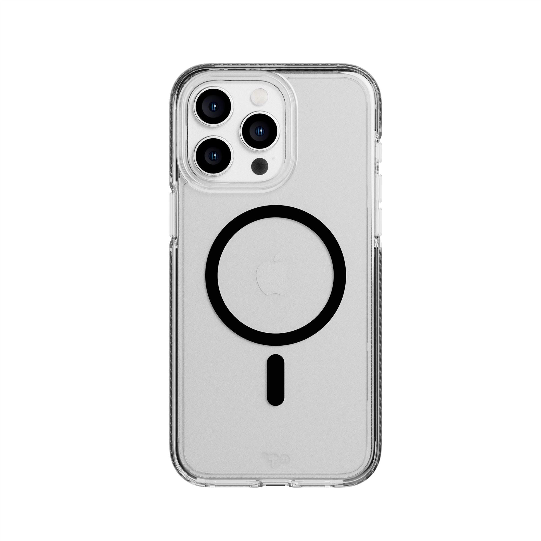 Tech21 EvoCrystal iPhone 15 Pro Max Hülle Graphite Black Klar