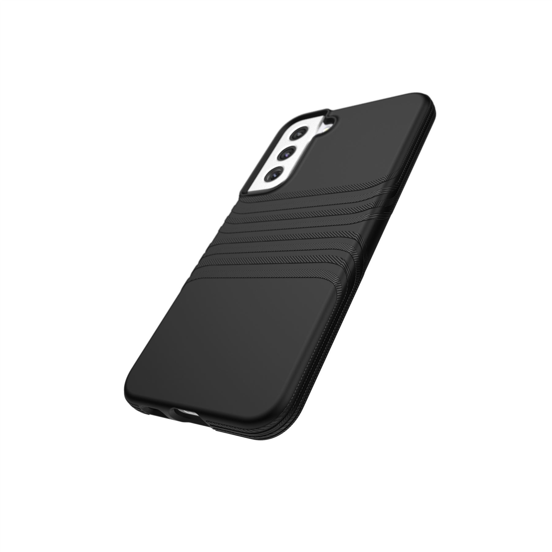 Tech21 Evo Tactile Galaxy S22+ Handyhülle Schwarz Stoßschutz