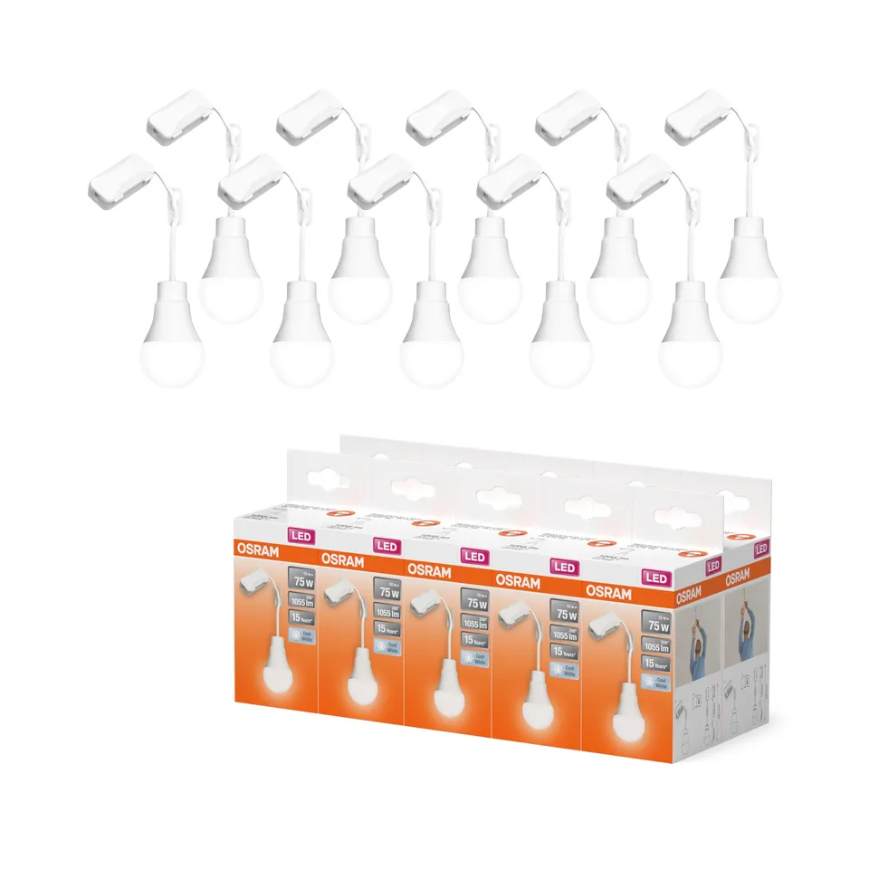 OSRAM SMART+ Renovation A75 LED-Lampe 10W 4000K 10er-Pack