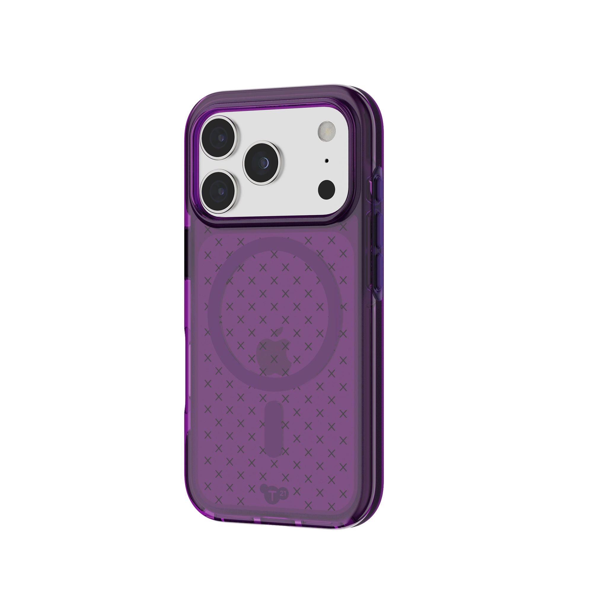 Tech21 EvoCheck iPhone 17 Pro Hülle Kindred Purple MagSafe