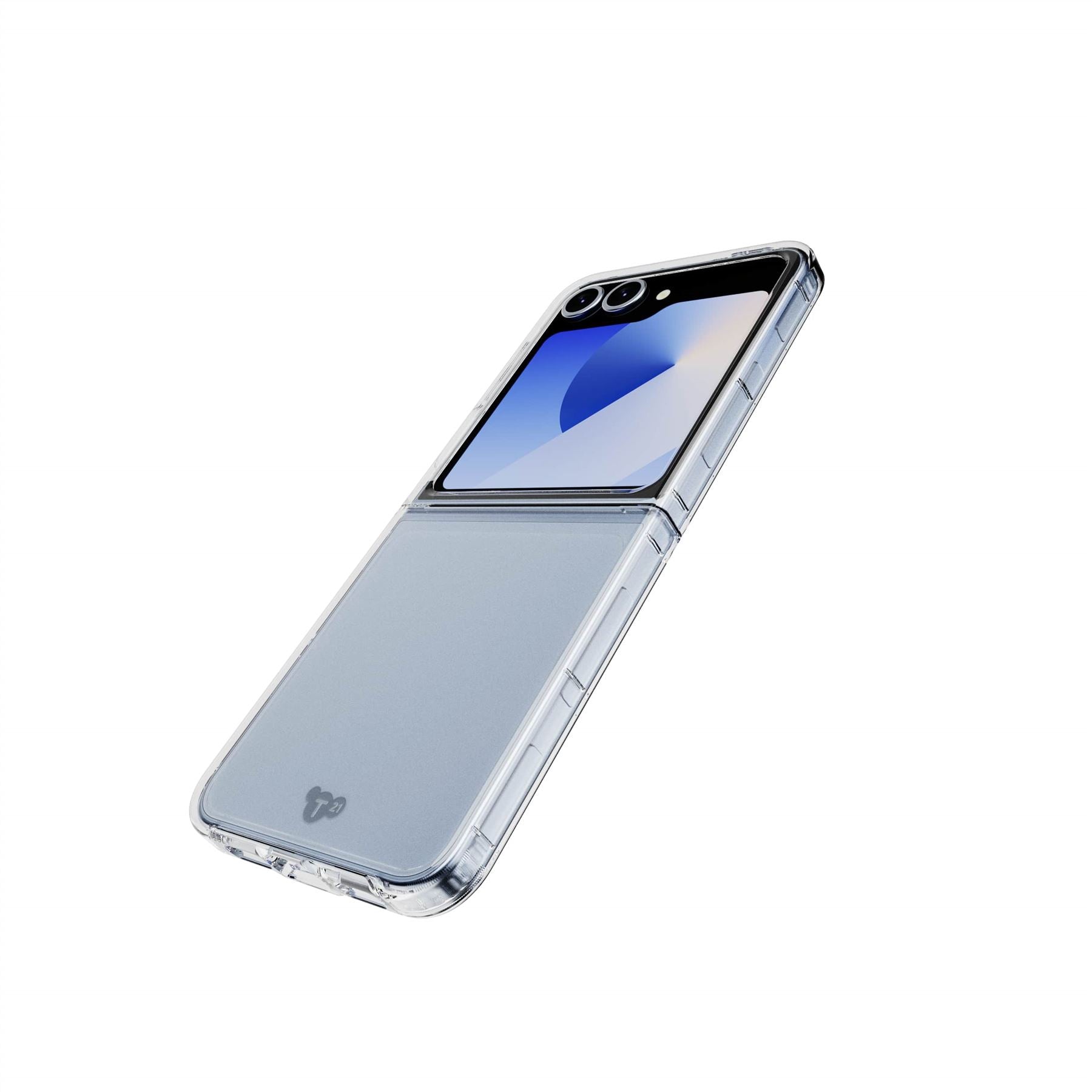 Tech21 EvoClear Galaxy Z Flip6 Hülle Transparent Klar UV-Schutz
