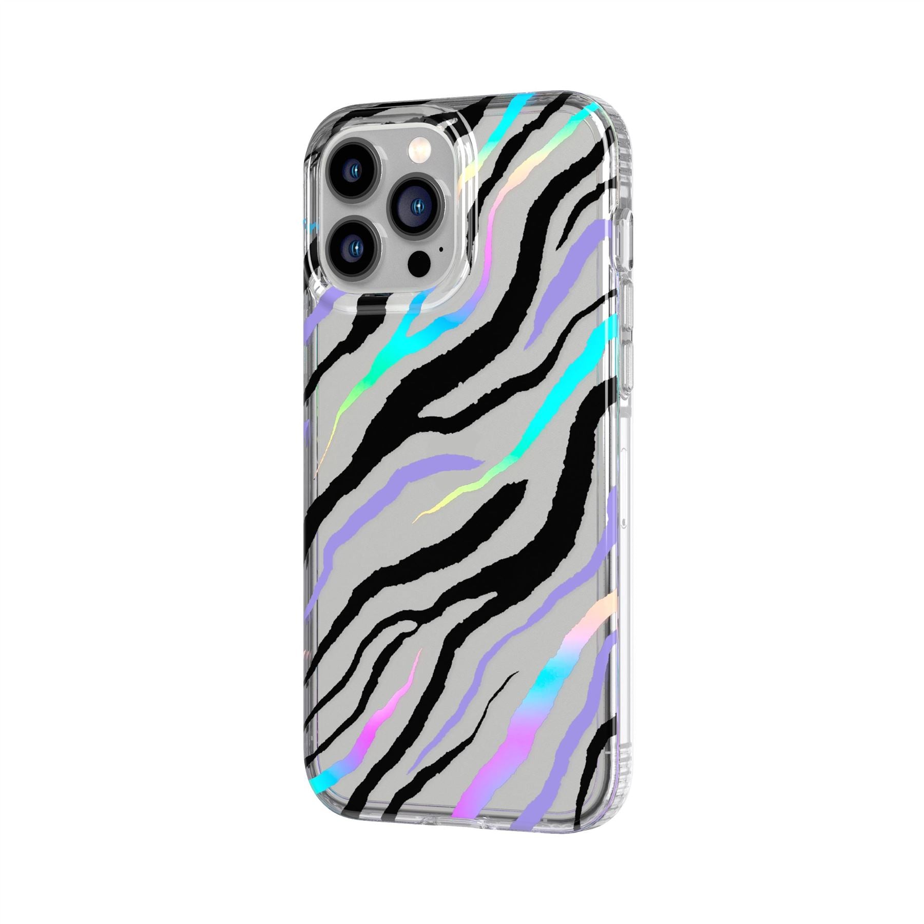 Tech21 EvoArt iPhone 13 Pro Max Handyhülle Zesty Zebra