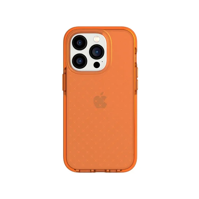 Tech21 EvoCheck iPhone 14 Pro Handyhülle Fizzy Orange 4,9m