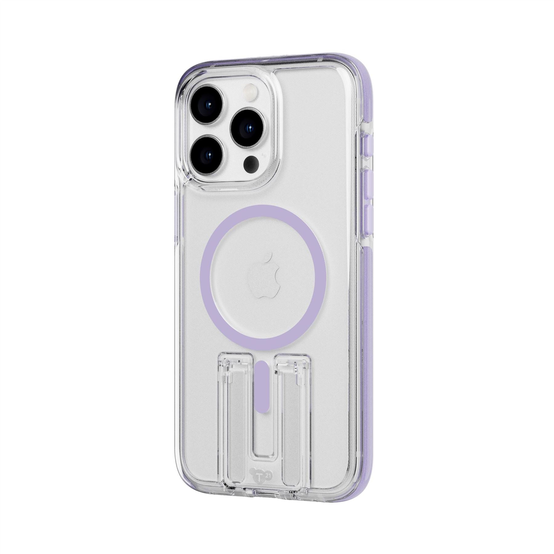 Tech21 EvoCrystal Kick iPhone 15 Pro Max Hülle Lilac