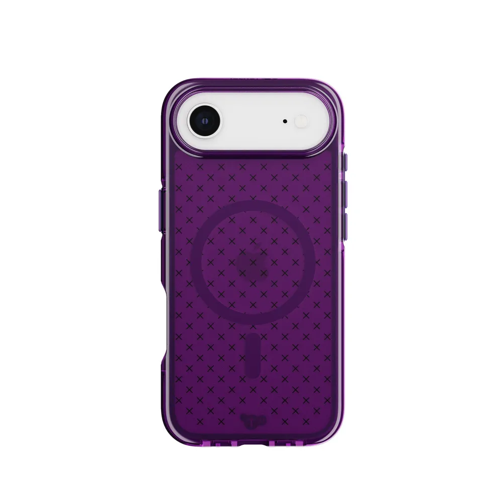 Tech21 EvoCheck iPhone Air Handyhülle Kindred Purple MagSafe