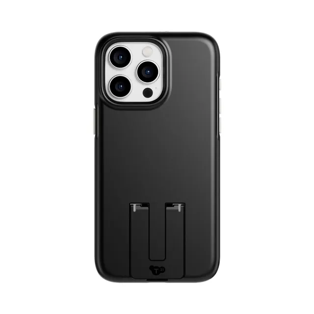 Tech21 EvoCrystal Kick iPhone 15 Pro Max Hülle MagSafe Schwarz