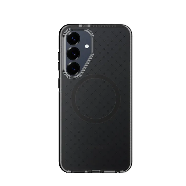 Tech21 EvoCheck Galaxy S25 FE Hülle Smokey Black Magnet