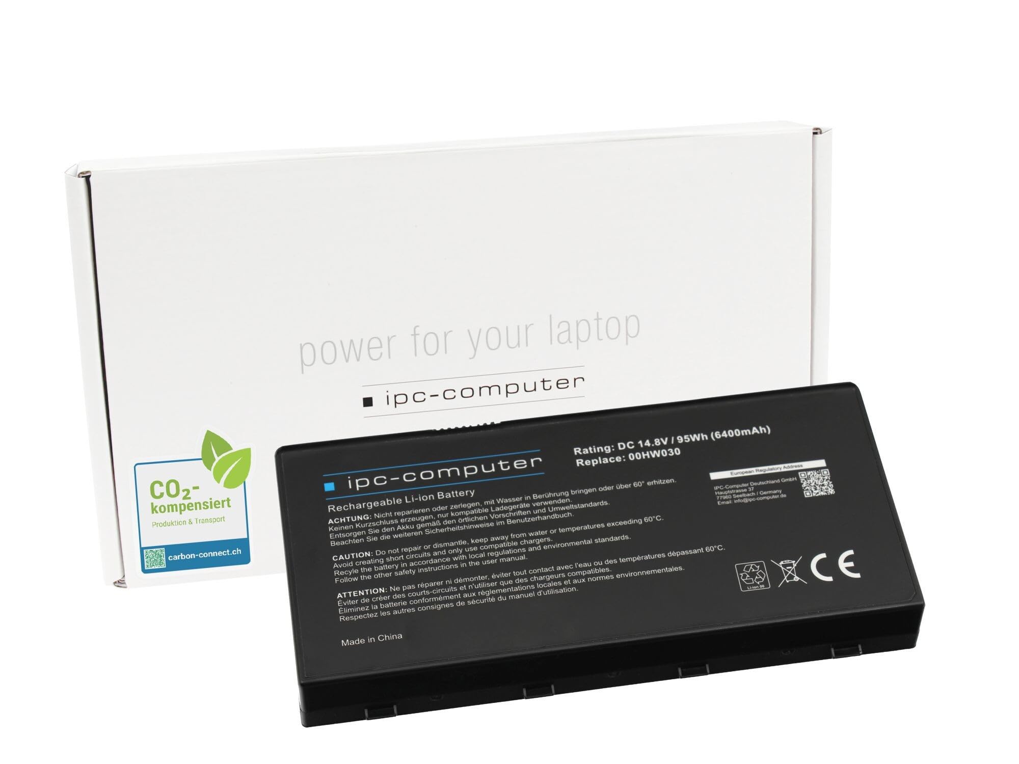 IPC-Computer SB10F46468 Akku 95Wh für ThinkPad P70