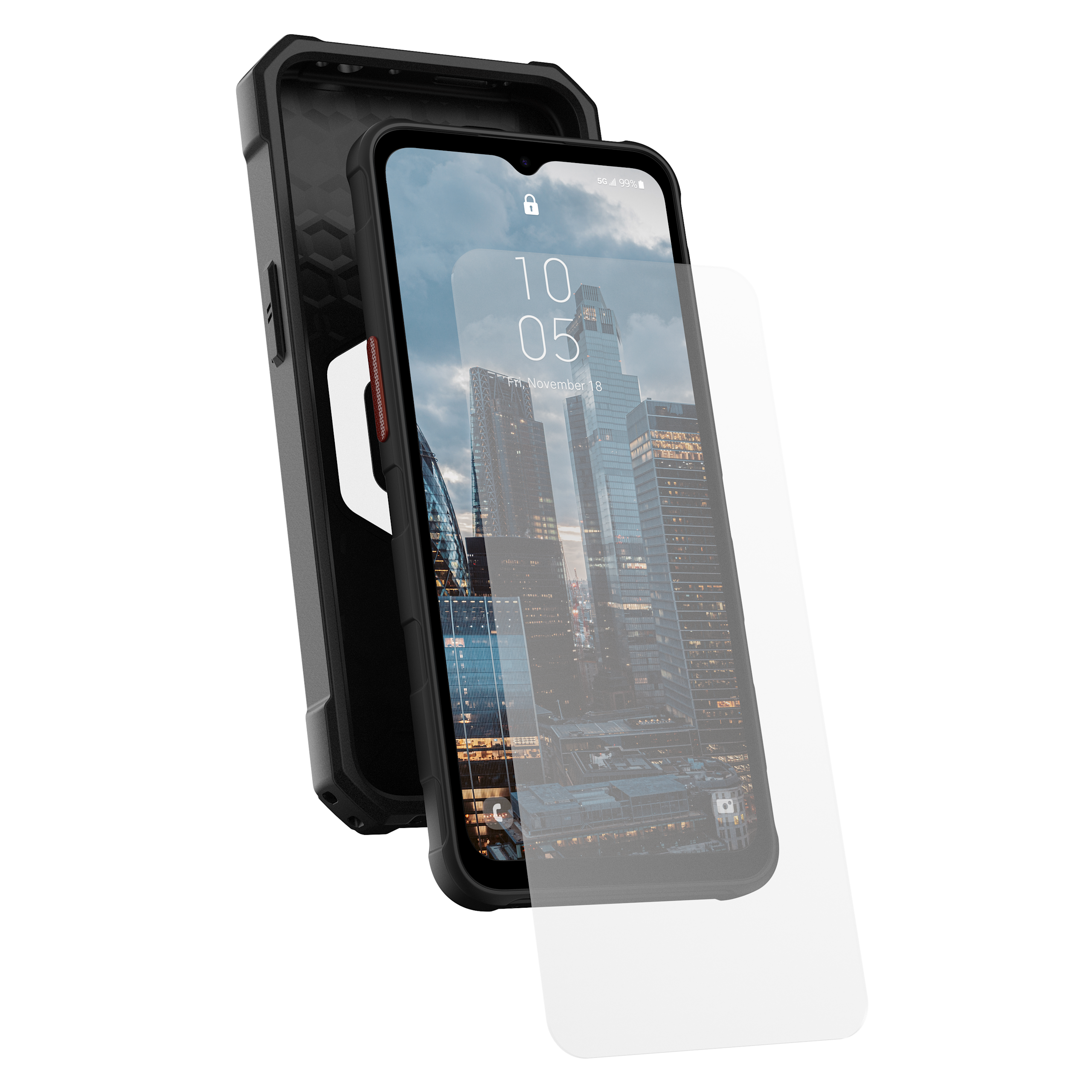 UAG Standard Issue Glas Displayschutz XCover 7 Pro