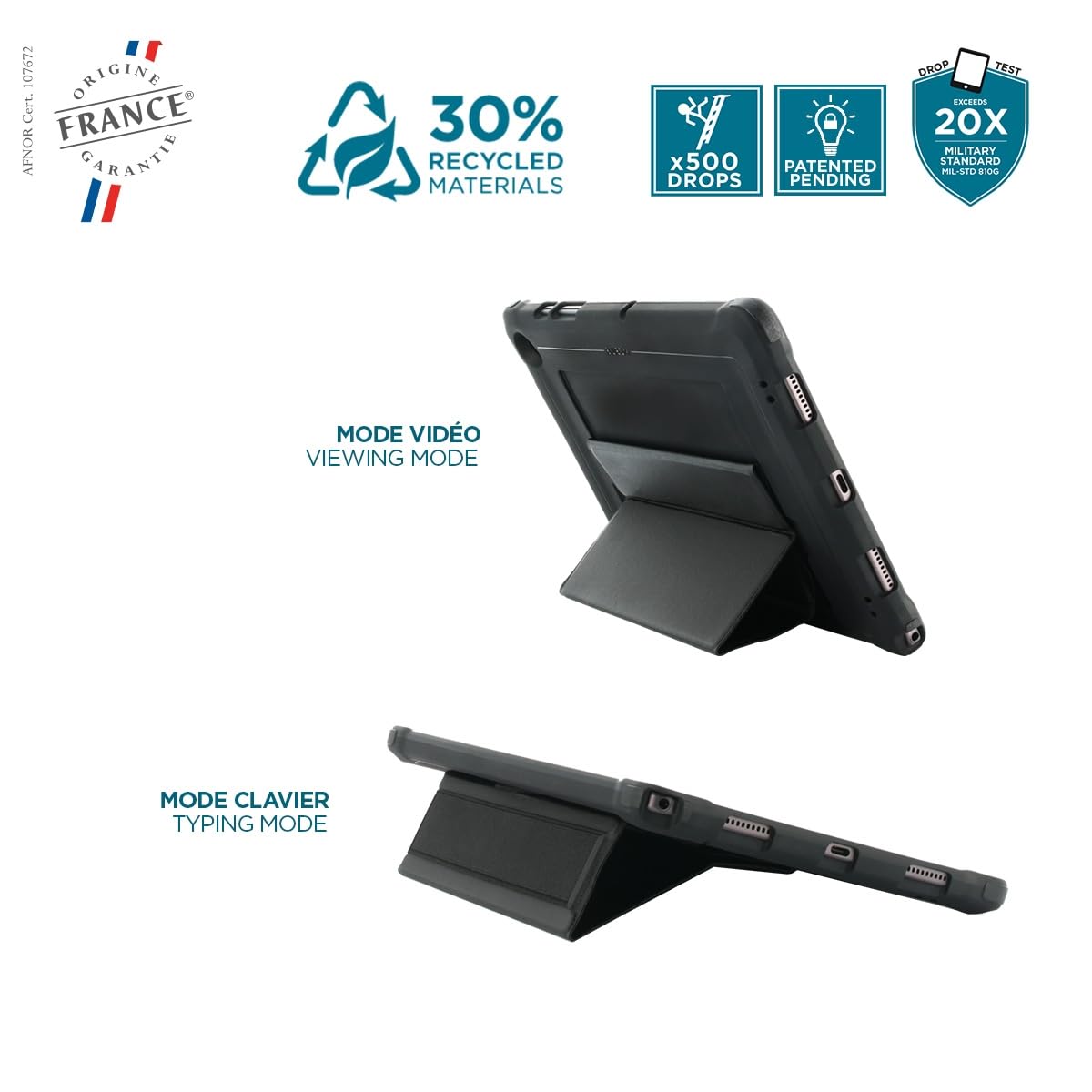 Mobilis PROTECH Pack iPad 10.9 10 Gen Hülle Ständer
