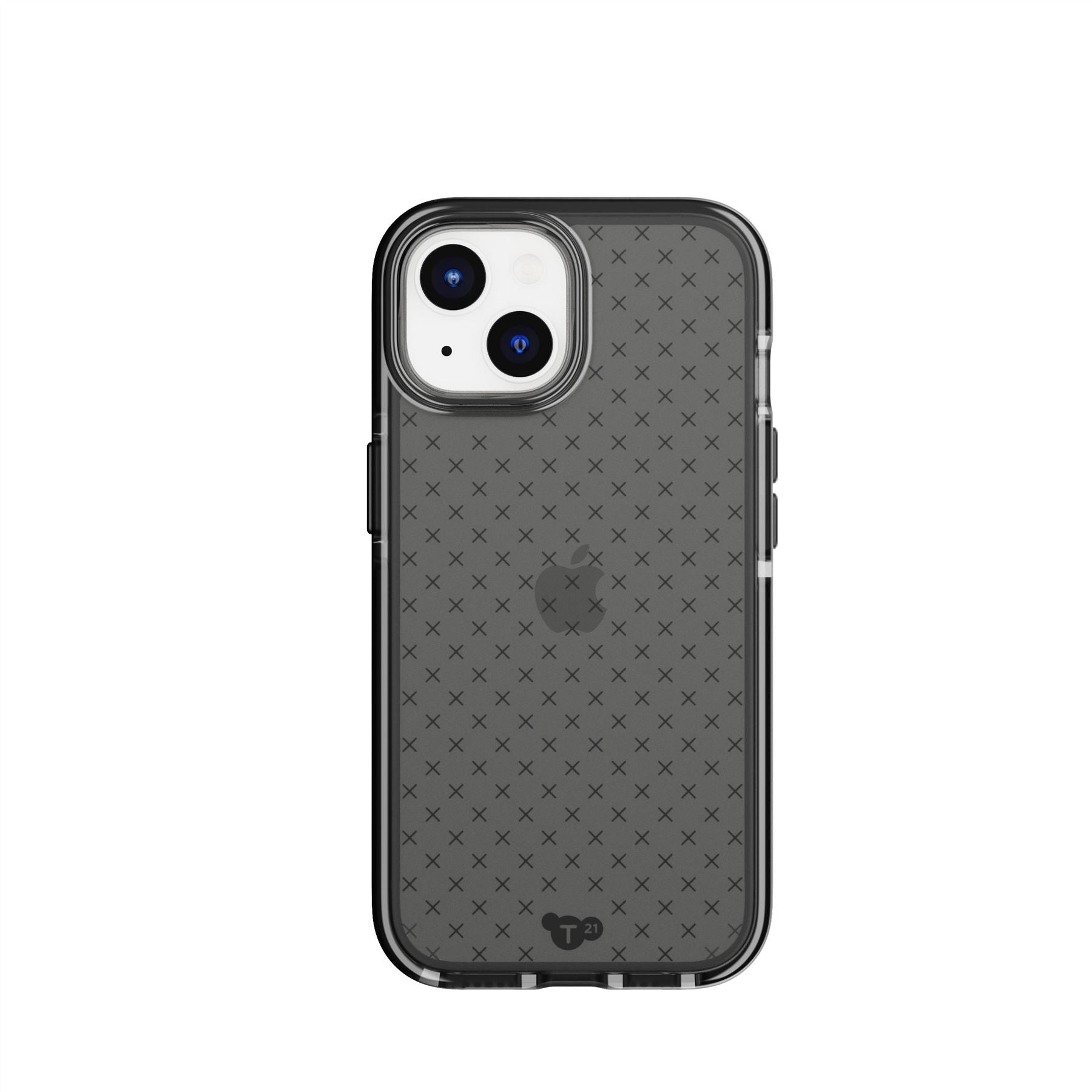 Tech21 EvoCheck MagSafe iPhone 15/14/13 Hülle Smokey Black