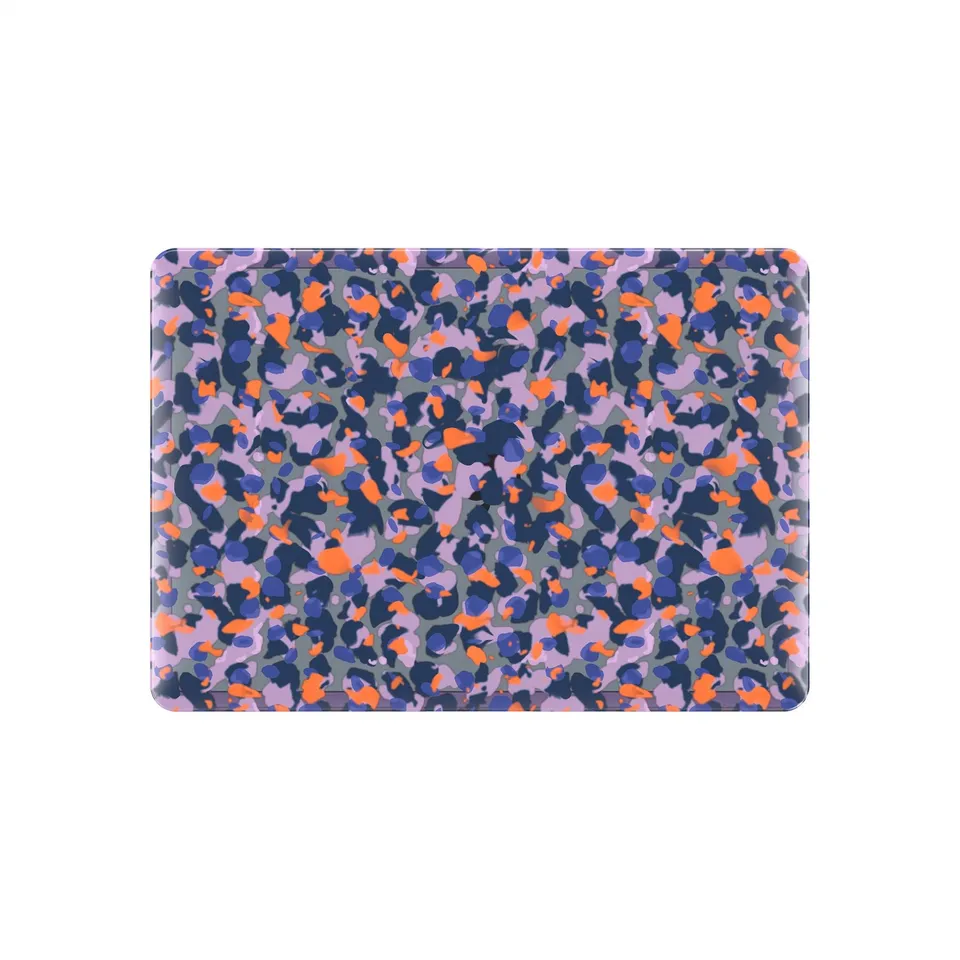 Tech21 EvoArt MacBook Pro 13 M1/M2 Hülle Camo Lila dünn