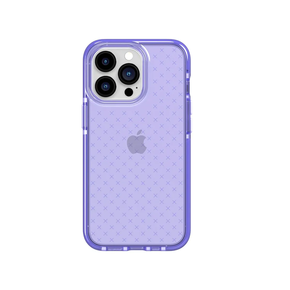 Tech21 EvoCheck iPhone 13 Pro Hülle Lavender 4,9m Schutz