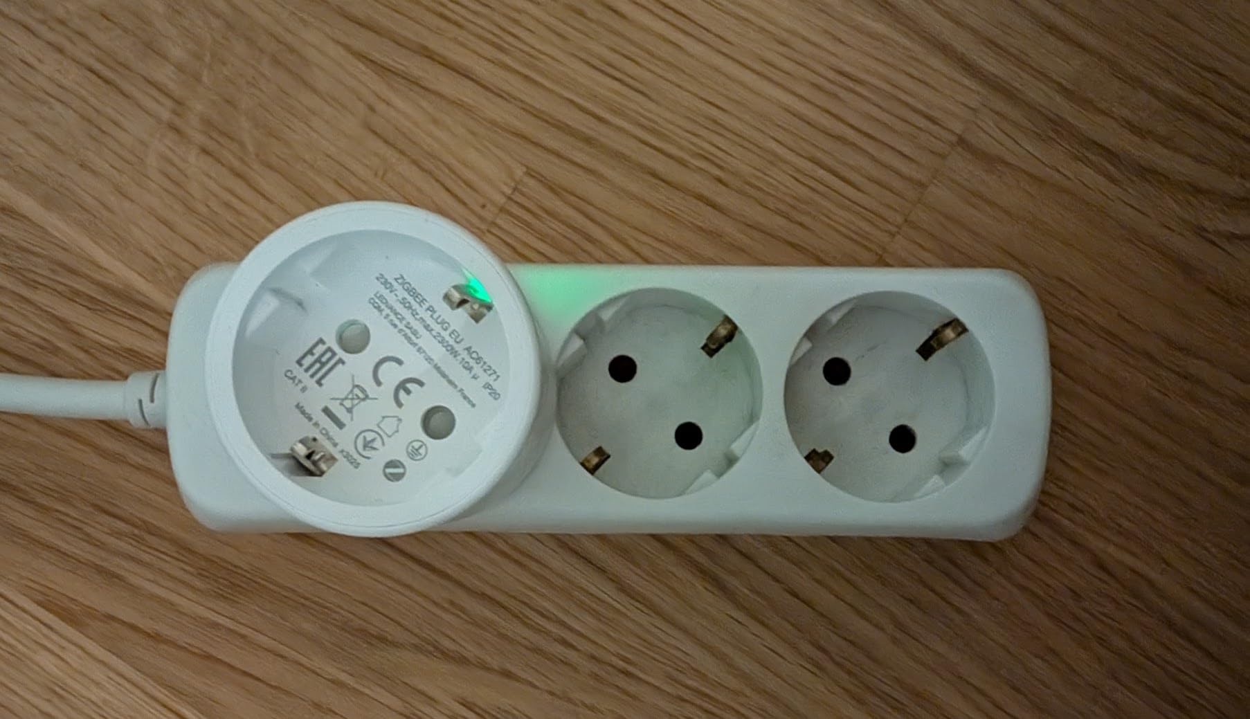 ams OSRAM SMART+ Zigbee Steckdose schwarz 1er-Pack innen