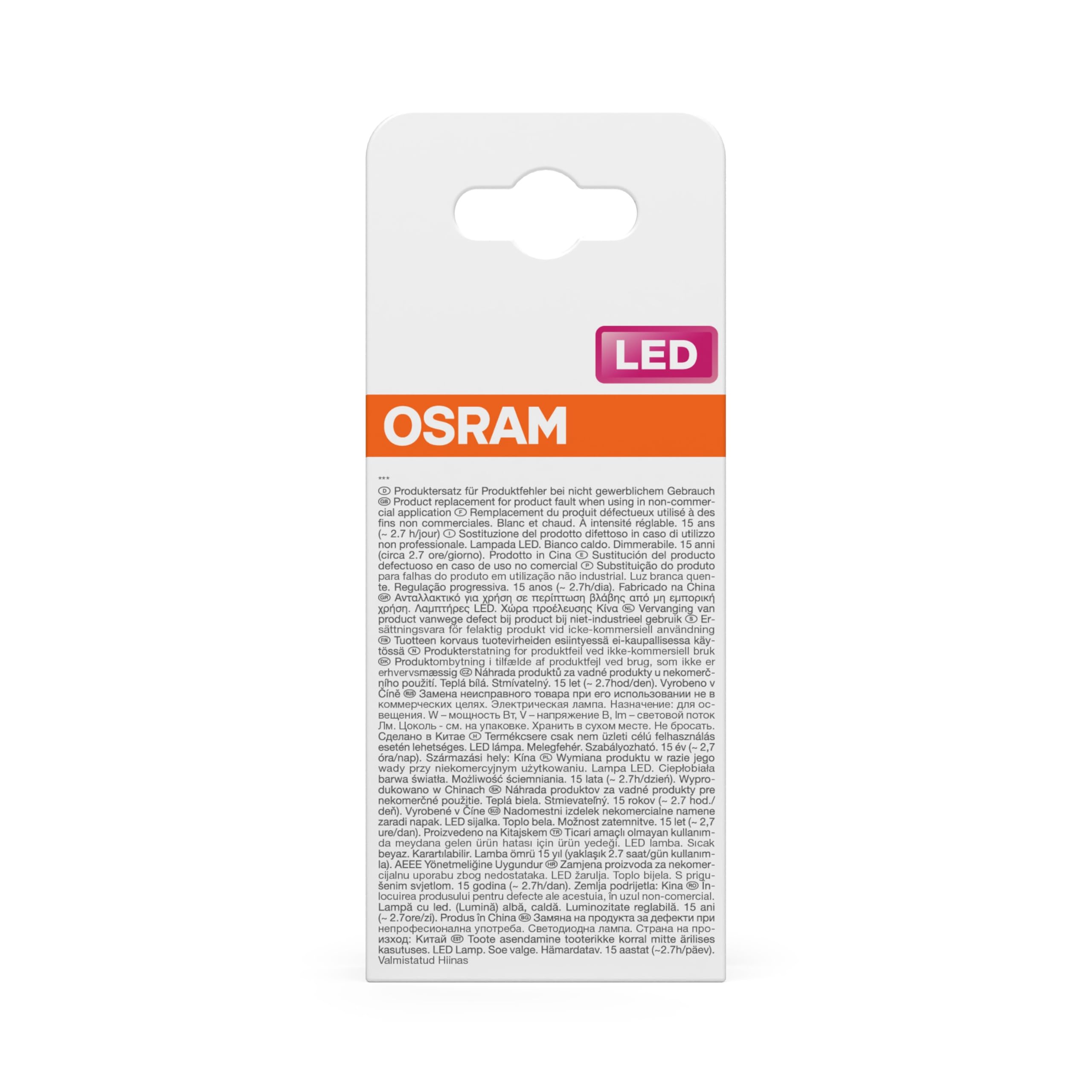 ams OSRAM Superstar Classic A LED Birne matt 60W warmweiß
