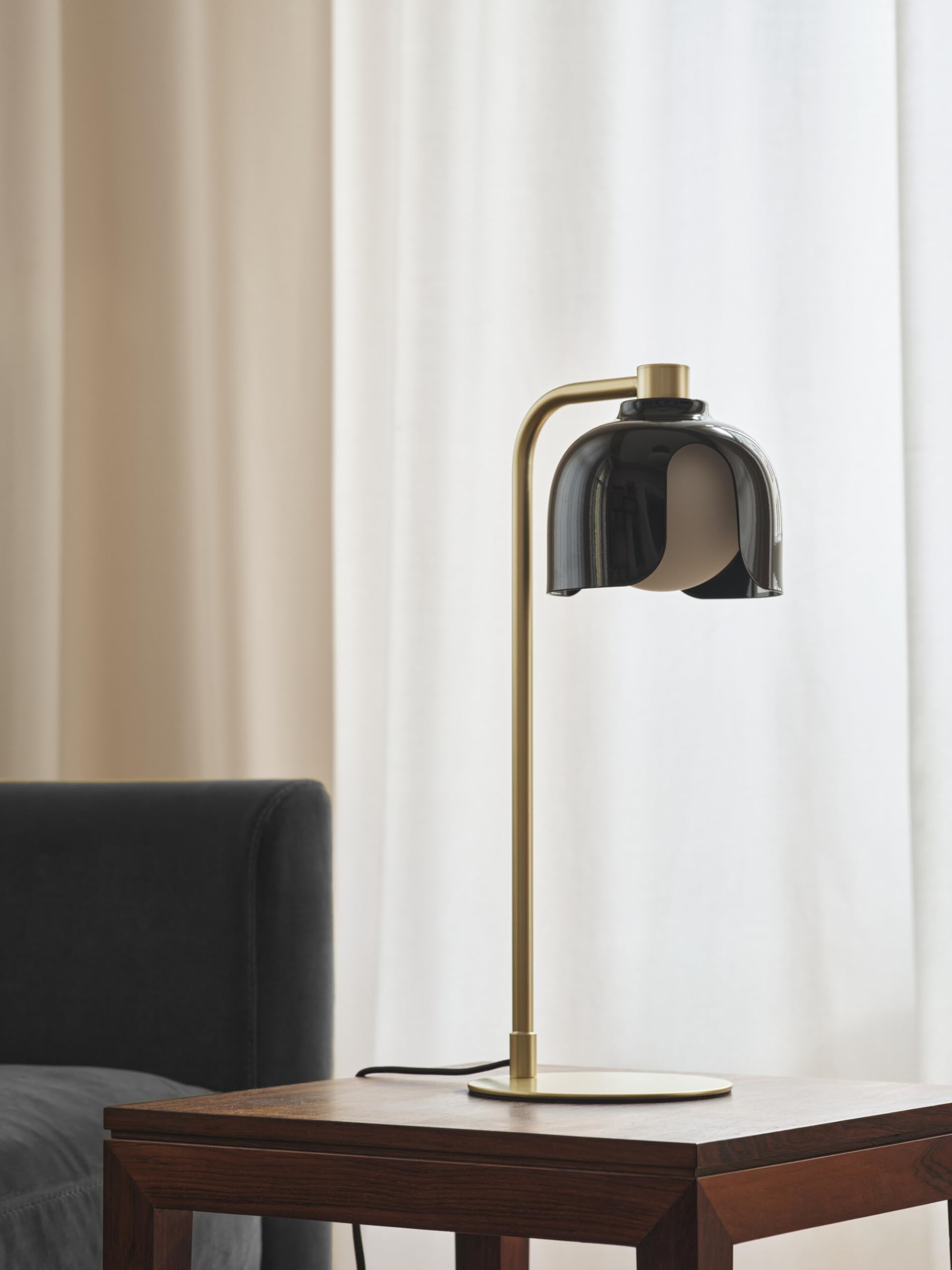 OSRAM Decor Corolle Tischleuchte G9 schwarz Retro
