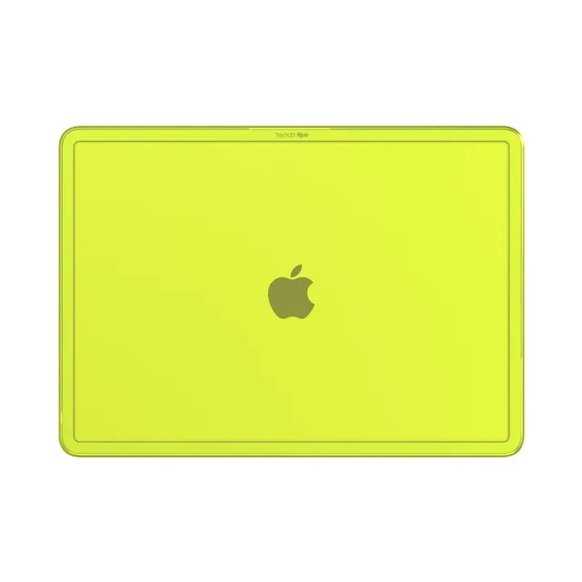 Tech21 EvoHardshell MacBook Air 13 Hülle Cyber Lime Fallschutz