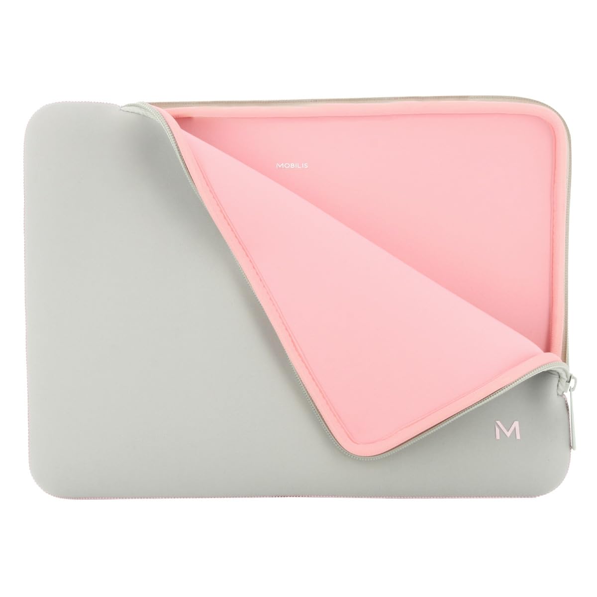 Mobilis Laptop Bags 14-16 Zoll Notebook-Hülle grau/rosa Neopren