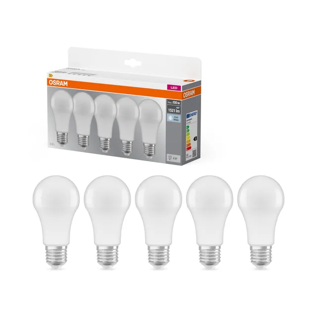 OSRAM SMART+ LED Base Classic A 100 E27 13W 4000K matt