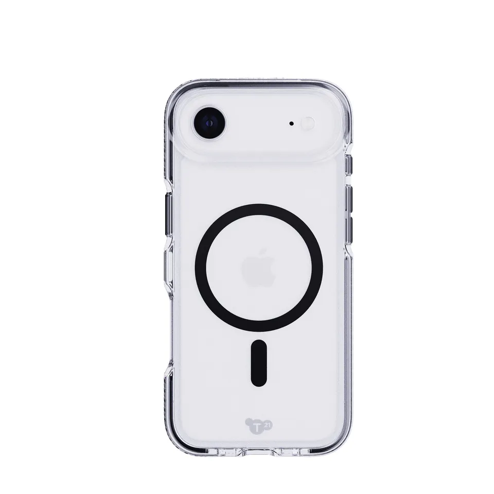 Tech21 EvoCrystal MagSafe iPhone Air Handyhülle Black Clear 4,9m